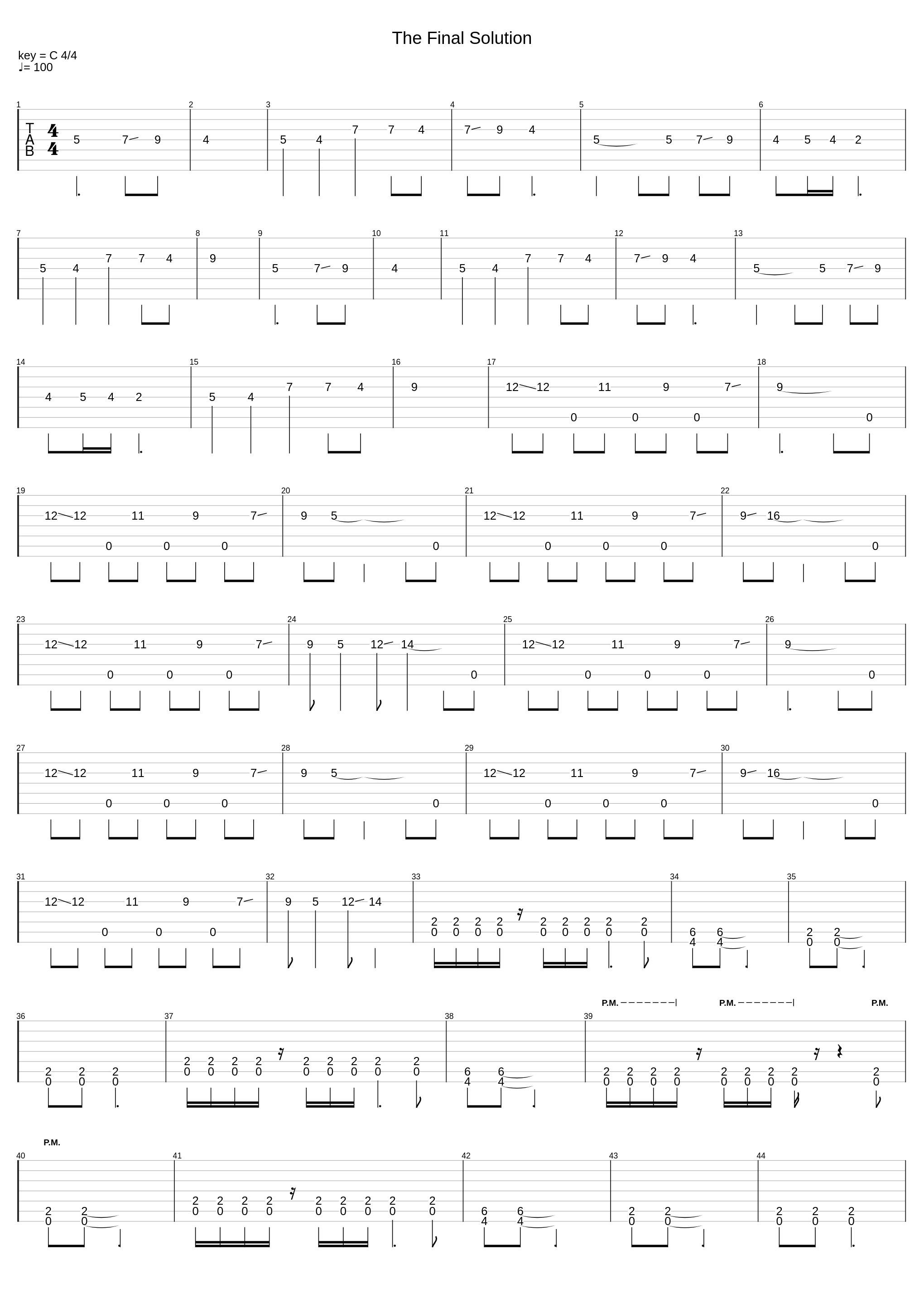 The Final Solution_In Mourning_1