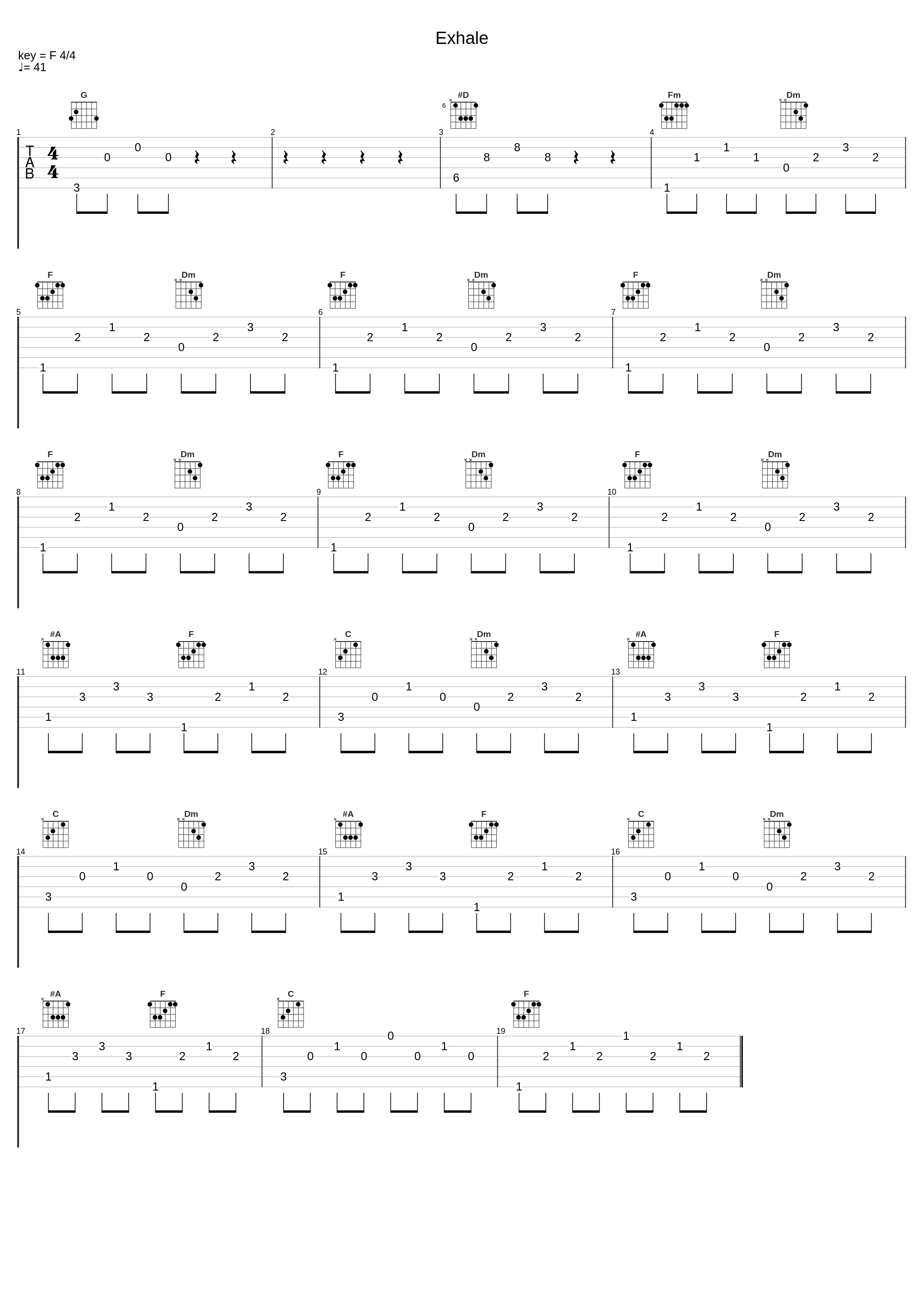 Exhale_Three Chord Society_1