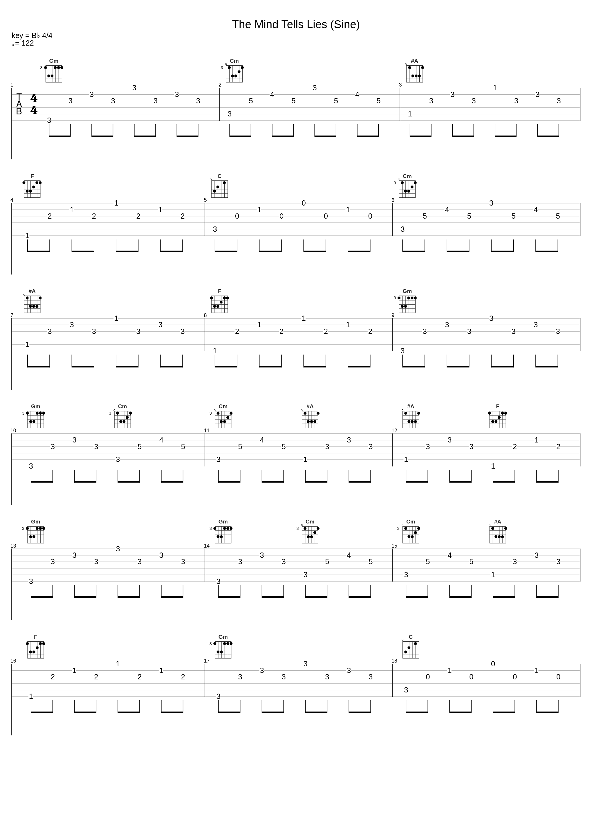 The Mind Tells Lies (Sine)_Edward Maya_1