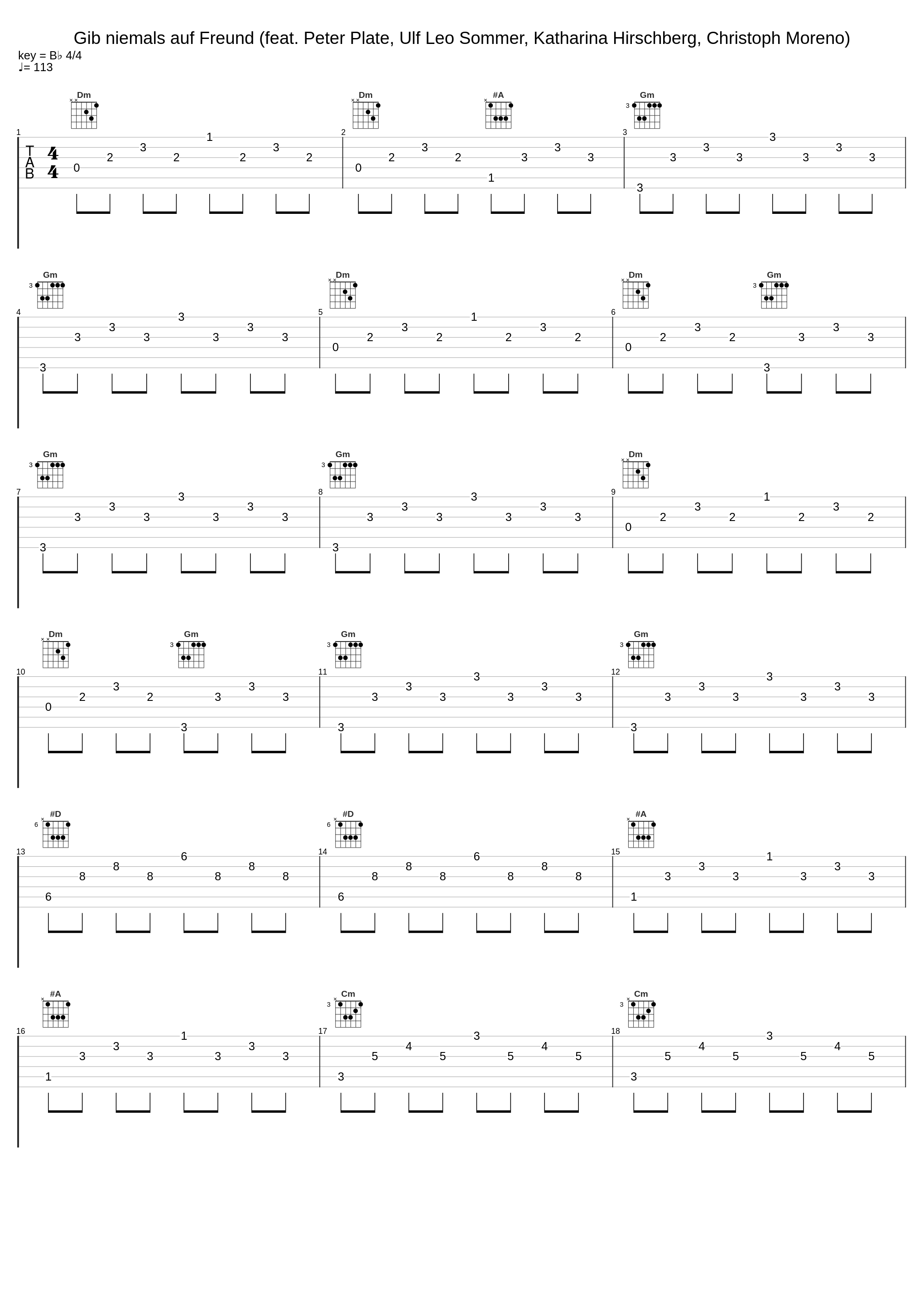 Gib niemals auf Freund (feat. Peter Plate, Ulf Leo Sommer, Katharina Hirschberg, Christoph Moreno)_Bibi und Tina,Peter Plate,Ulf Leo Sommer,Christoph Moreno,Katharina Hirschberg_1