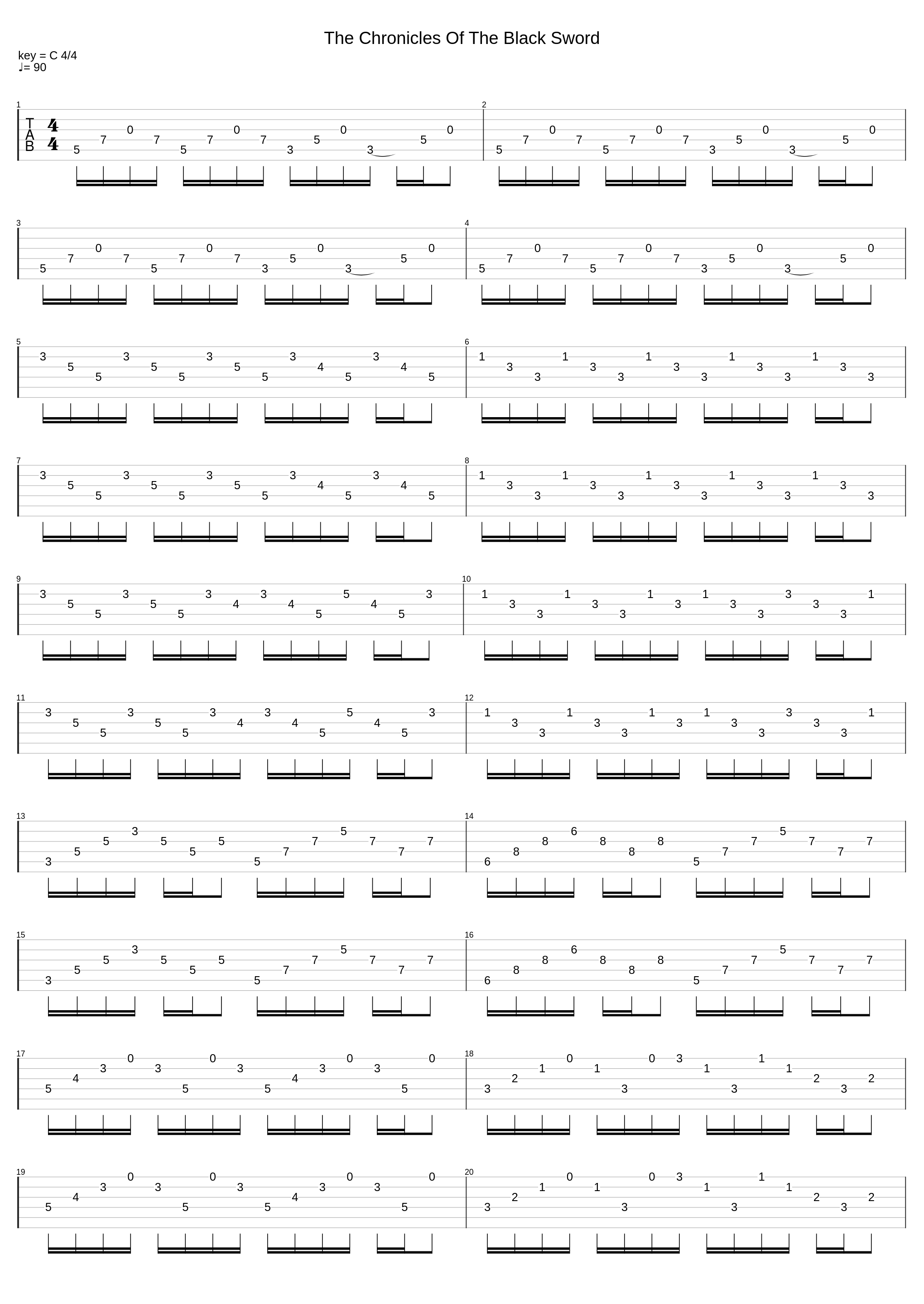 The Chronicles Of The Black Sword_Domine_1