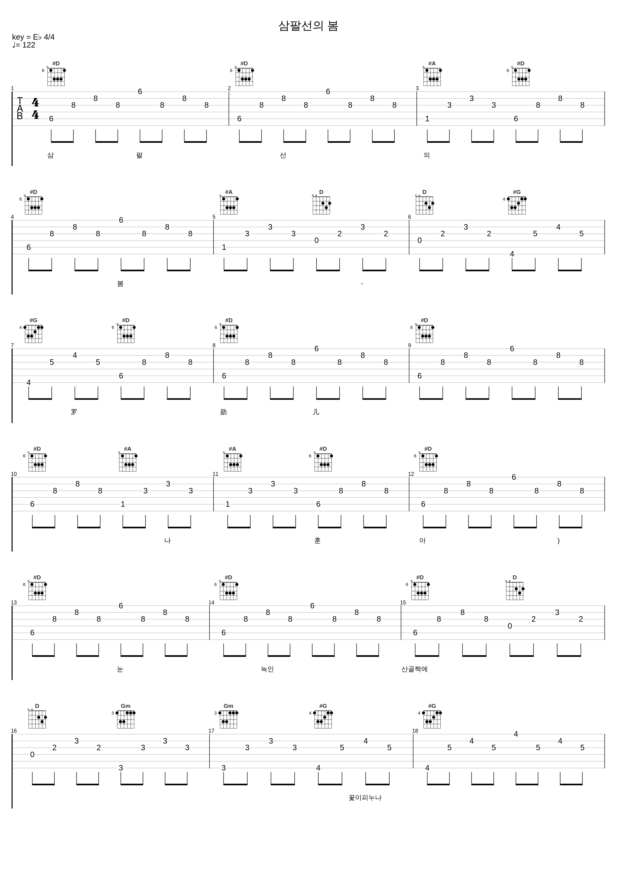 삼팔선의 봄_罗勋儿_1