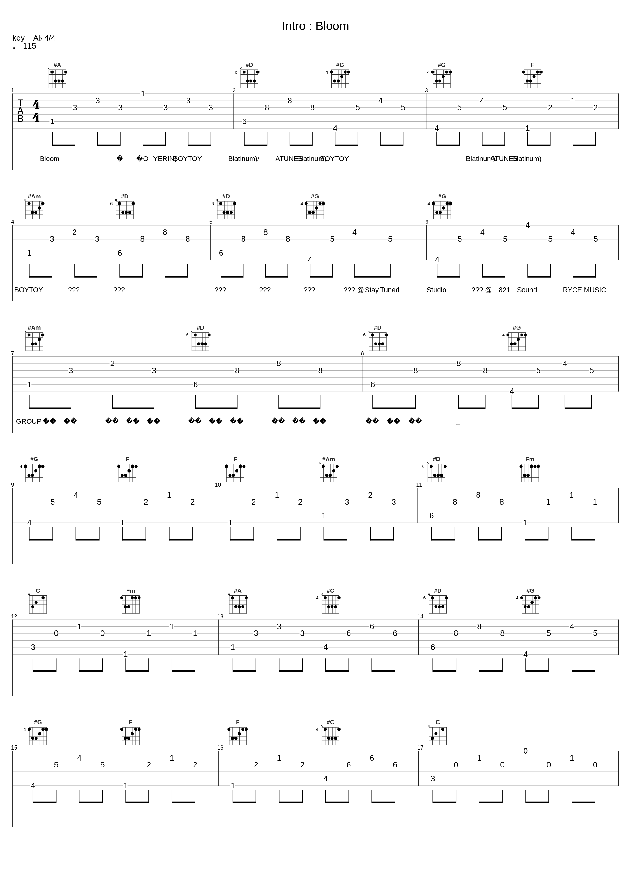 Intro : Bloom_郑睿隣_1