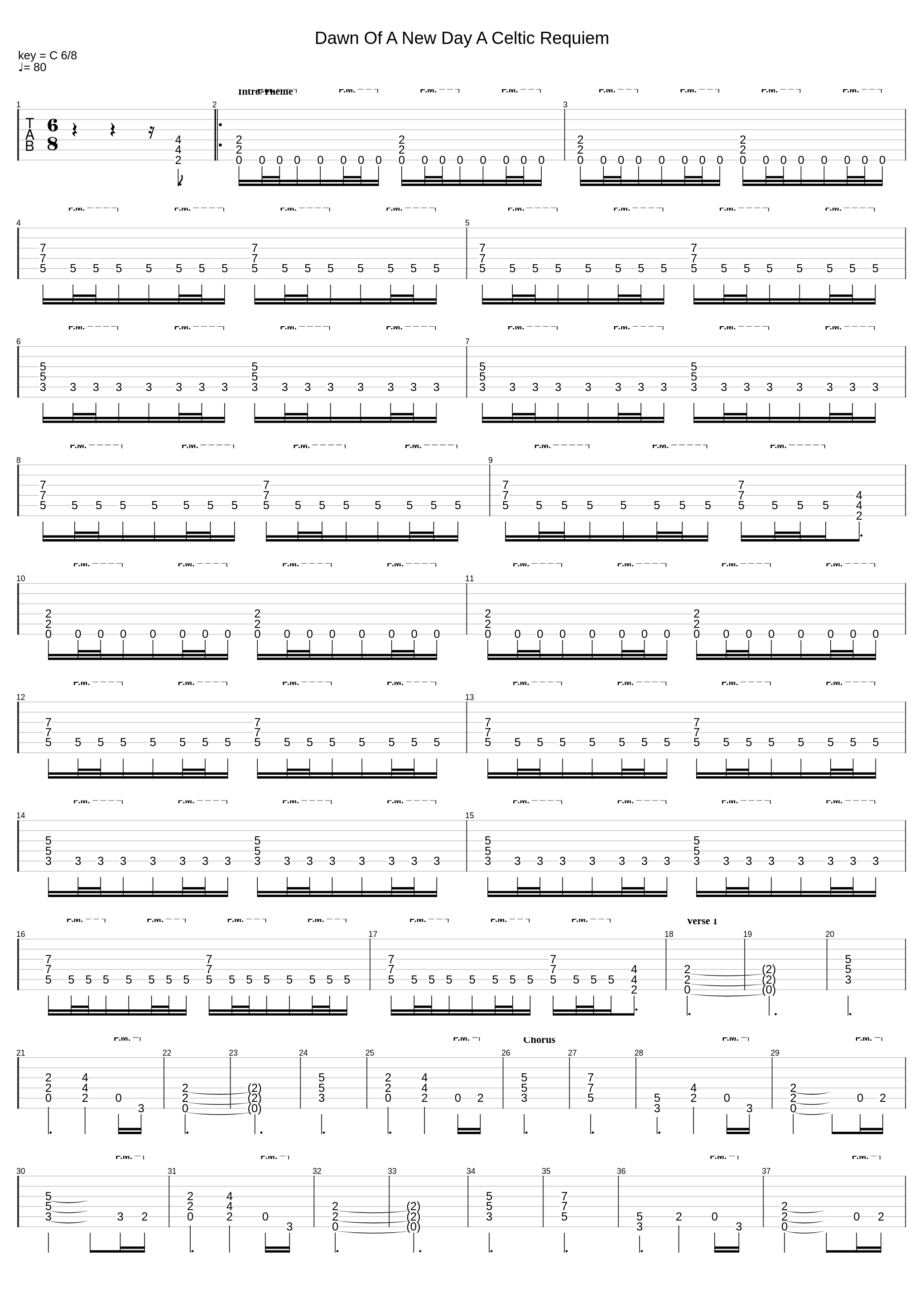 Dawn Of A New Day A Celtic Requiem_Domine_1