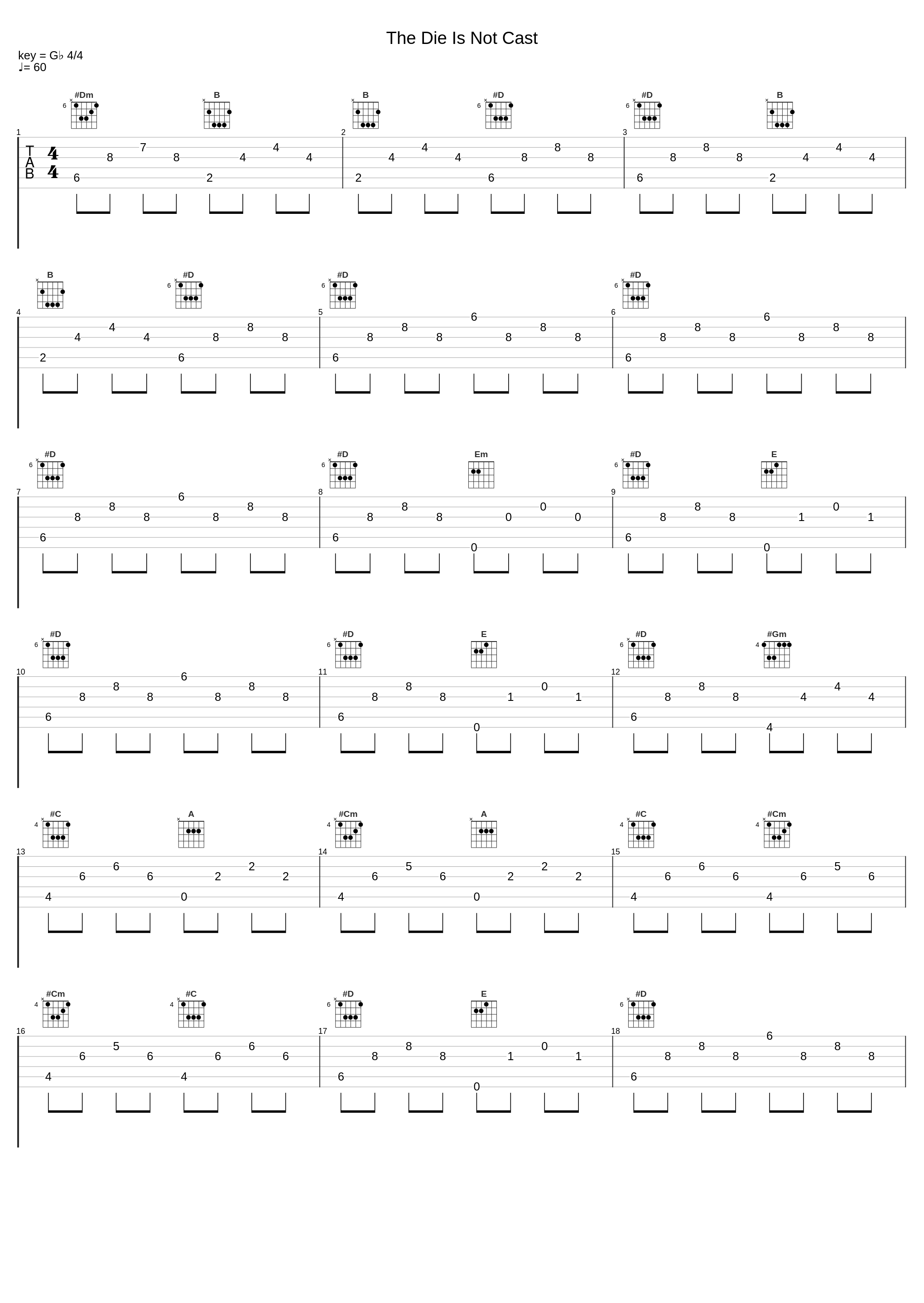 The Die Is Not Cast_Edenbridge_1