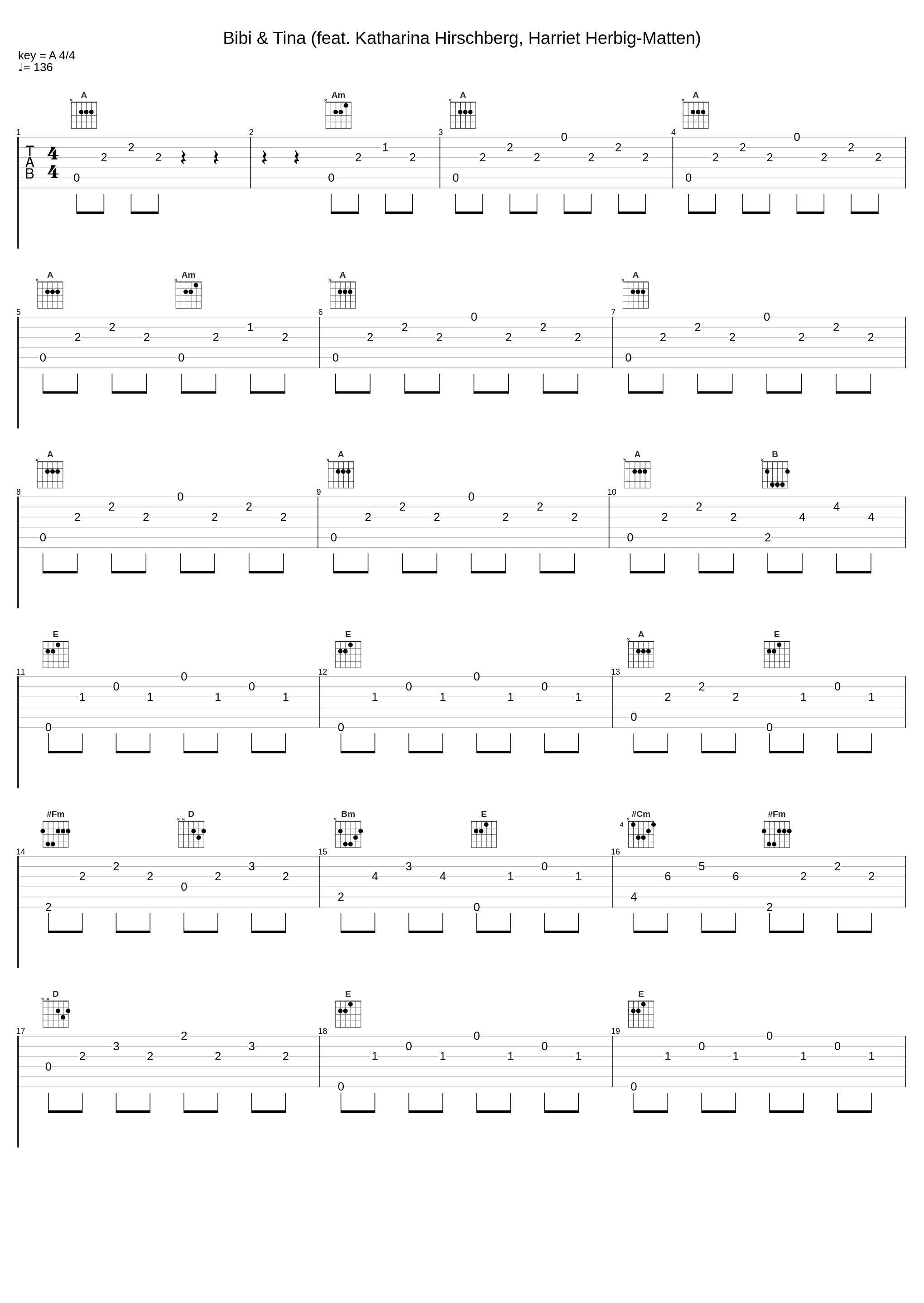 Bibi & Tina (feat. Katharina Hirschberg, Harriet Herbig-Matten)_Bibi und Tina,Peter Plate,Ulf Leo Sommer,Katharina Hirschberg,Harriet Herbig-Matten_1