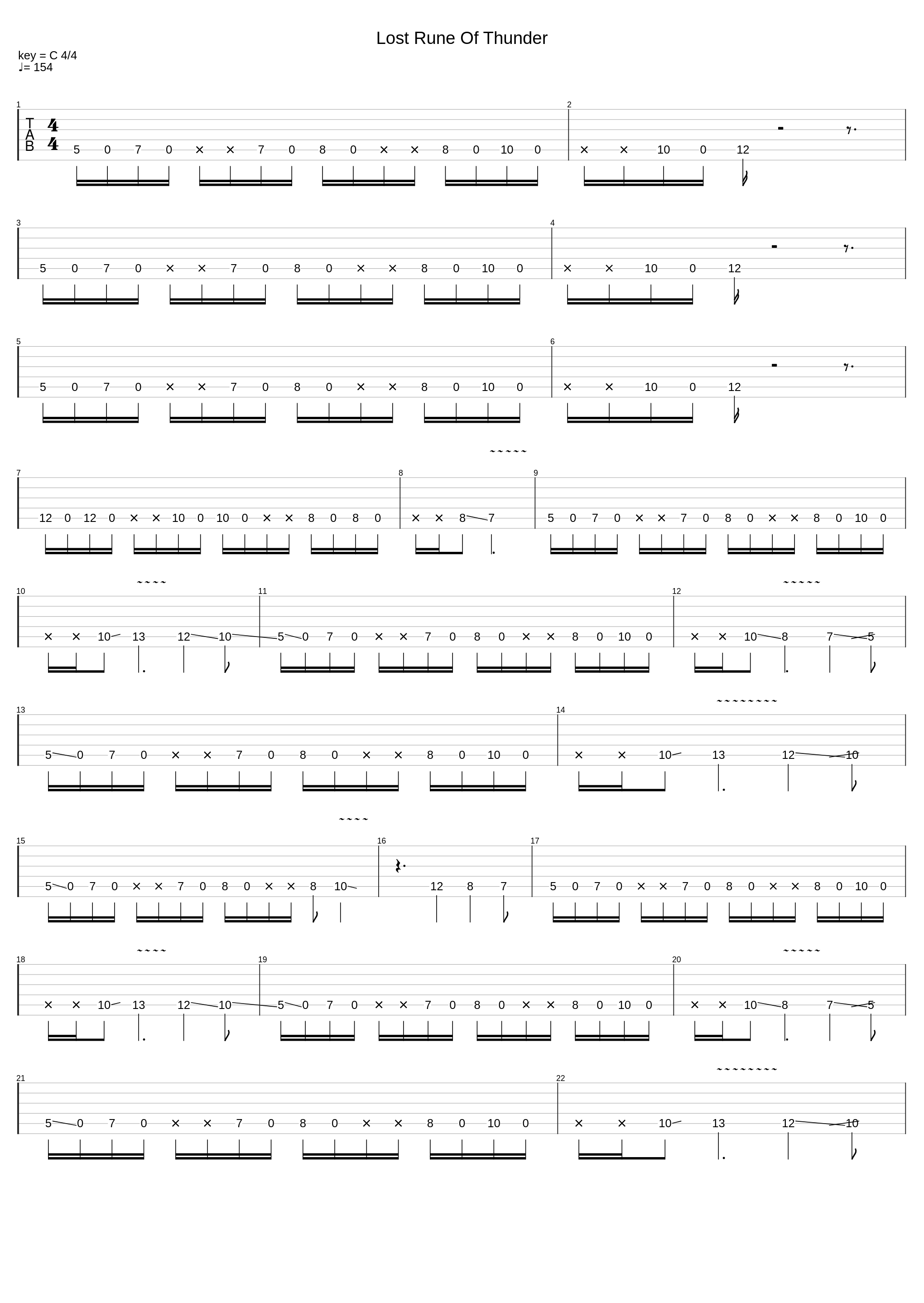 Lost Rune Of Thunder_Eternal Tears Of Sorrow_1