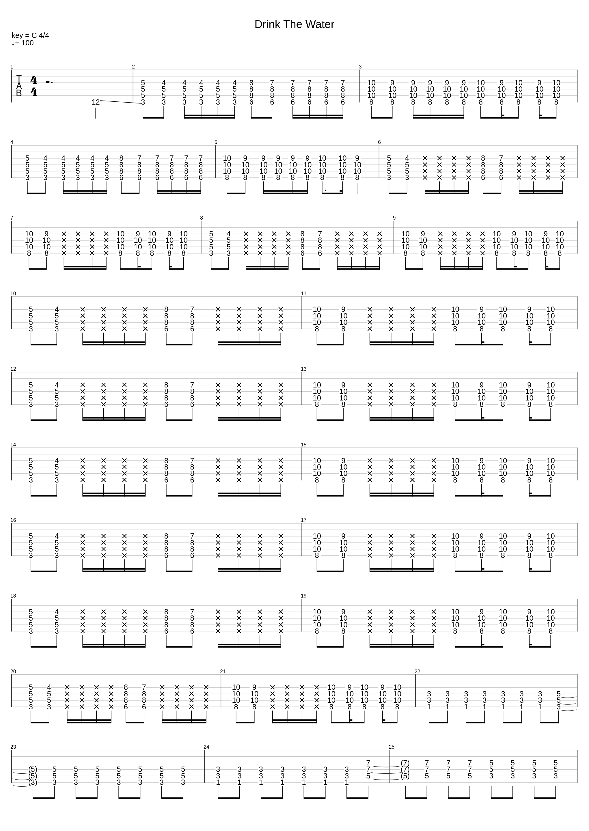 Drink The Water_Buckcherry_1