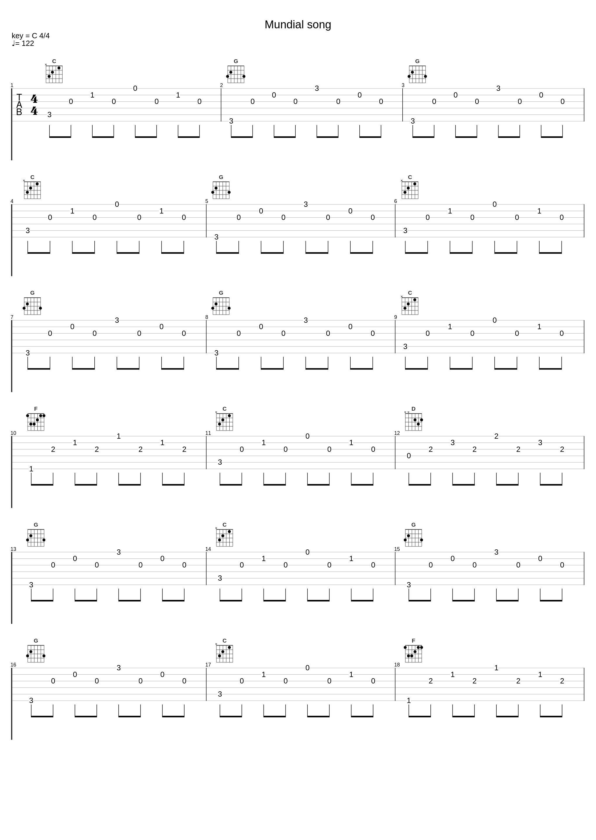 Mundial song_Andrzej Dąbrowski_1