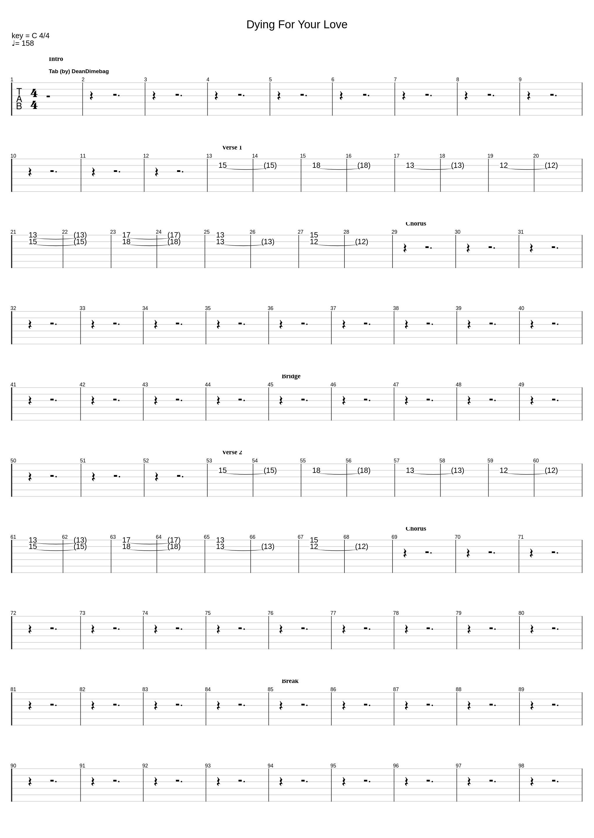 Dying For Your Love_Fireflight_1