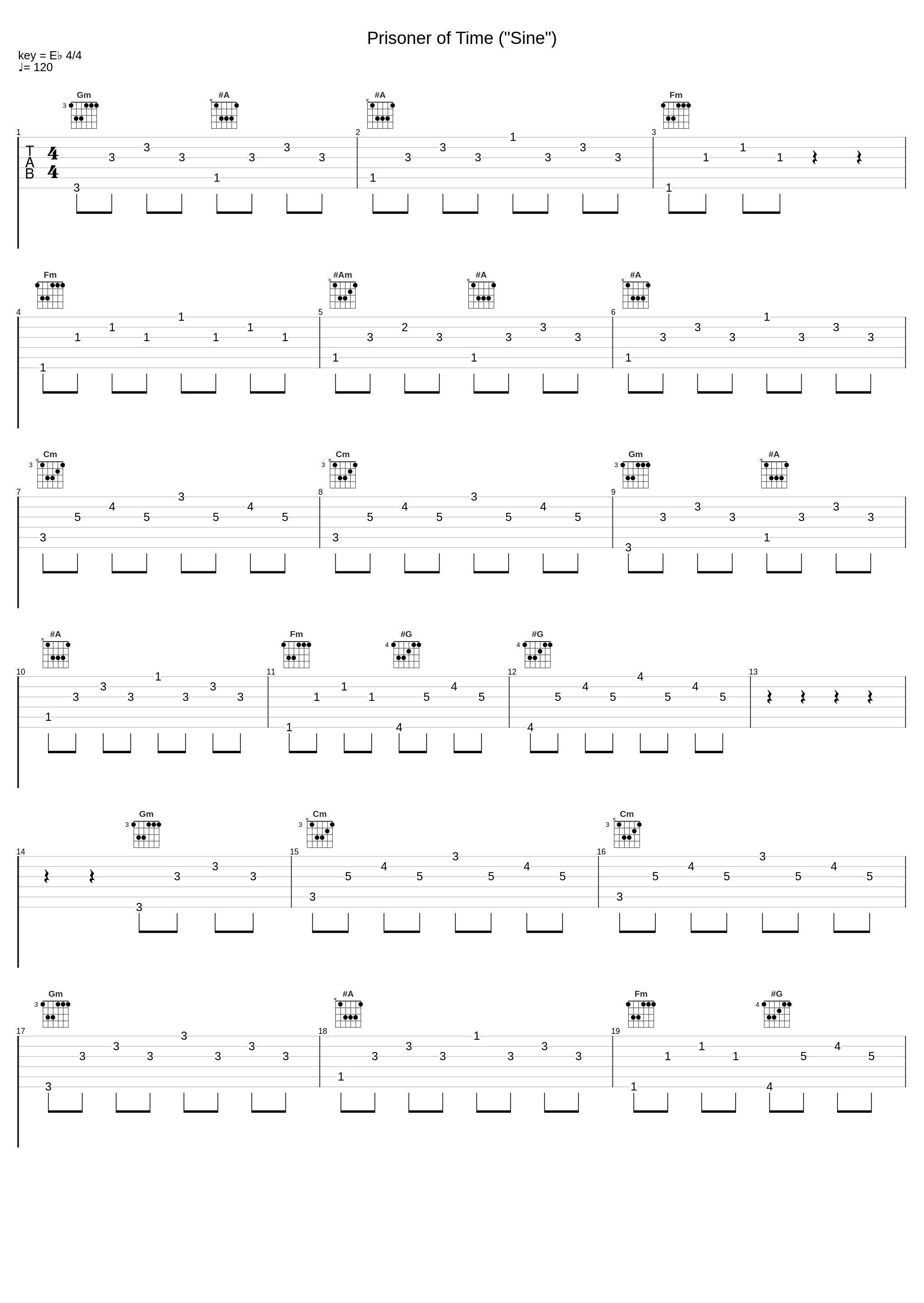 Prisoner of Time ("Sine")_Edward Maya_1