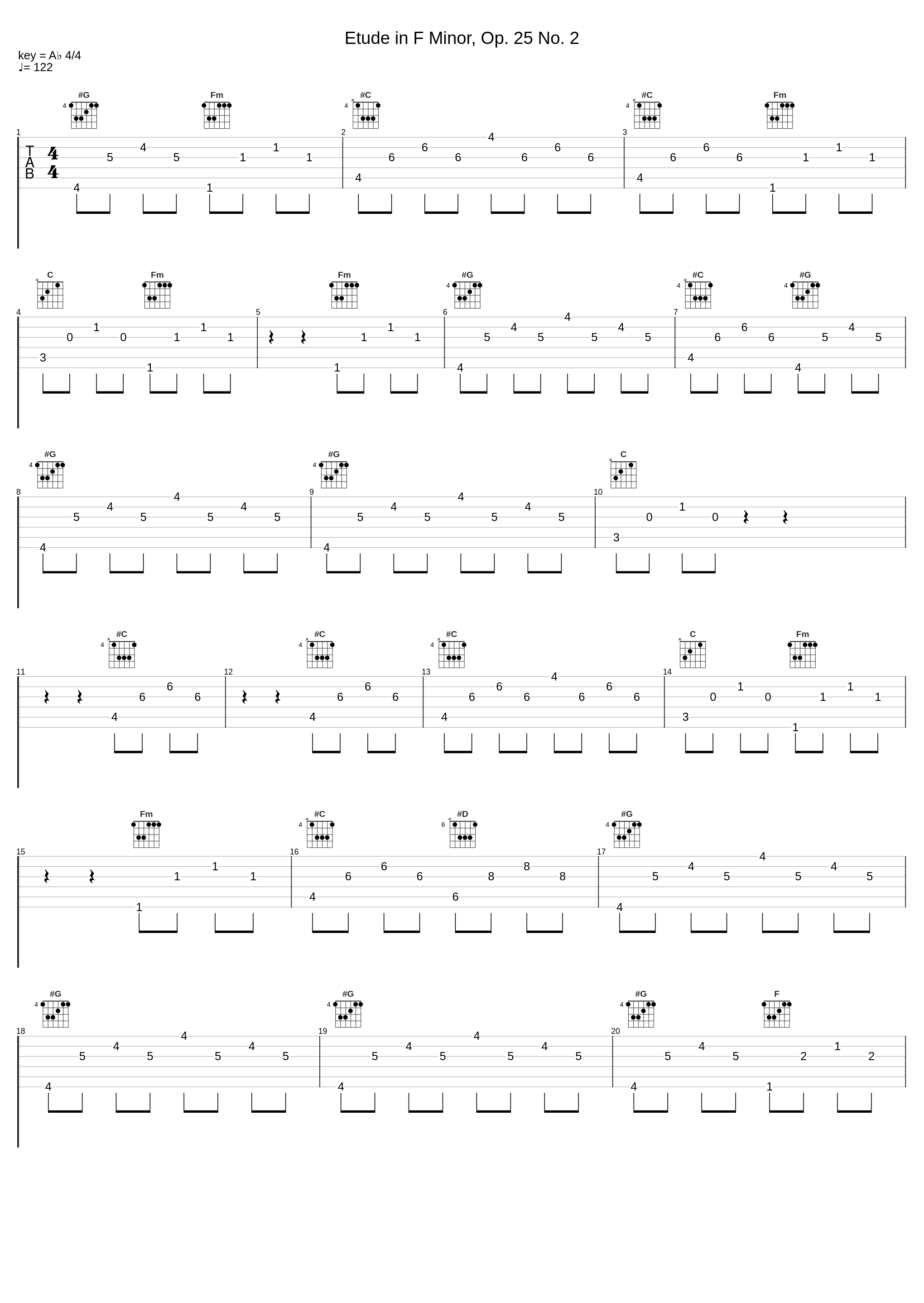 Etude in F Minor, Op. 25 No. 2_Frédéric Chopin_1