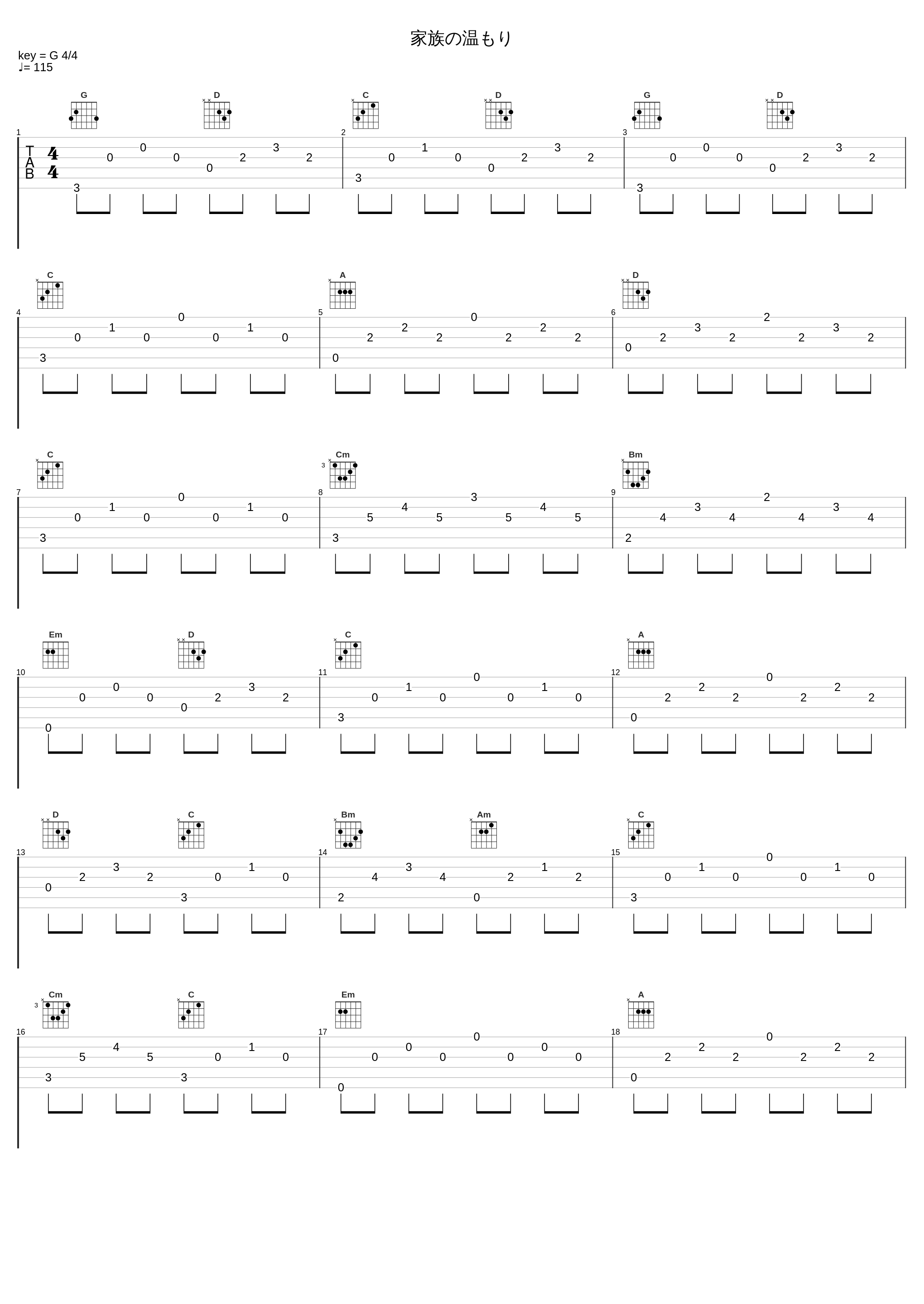 家族の温もり_橋本由香利_1