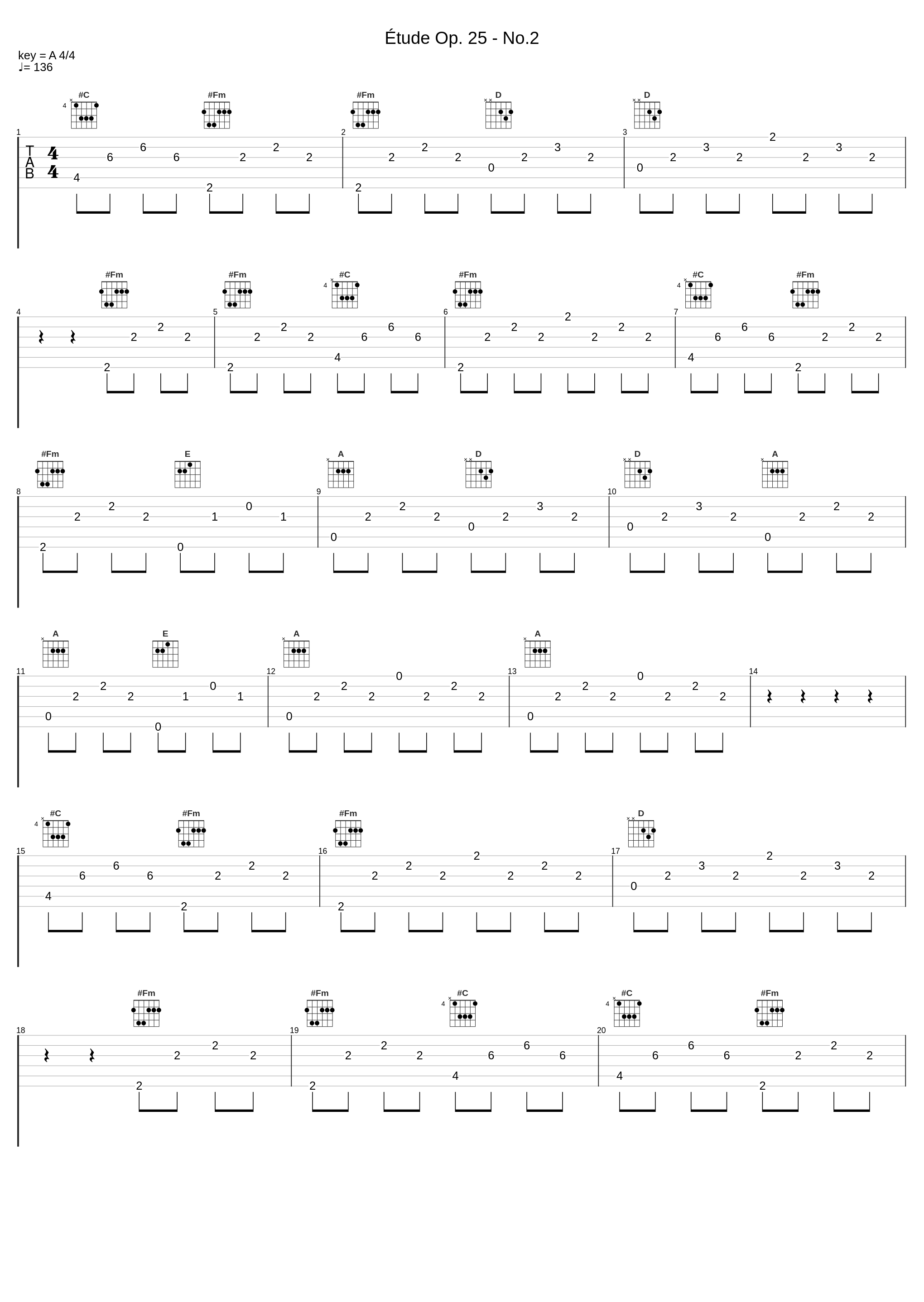 Étude Op. 25 - No.2_Frédéric Chopin_1