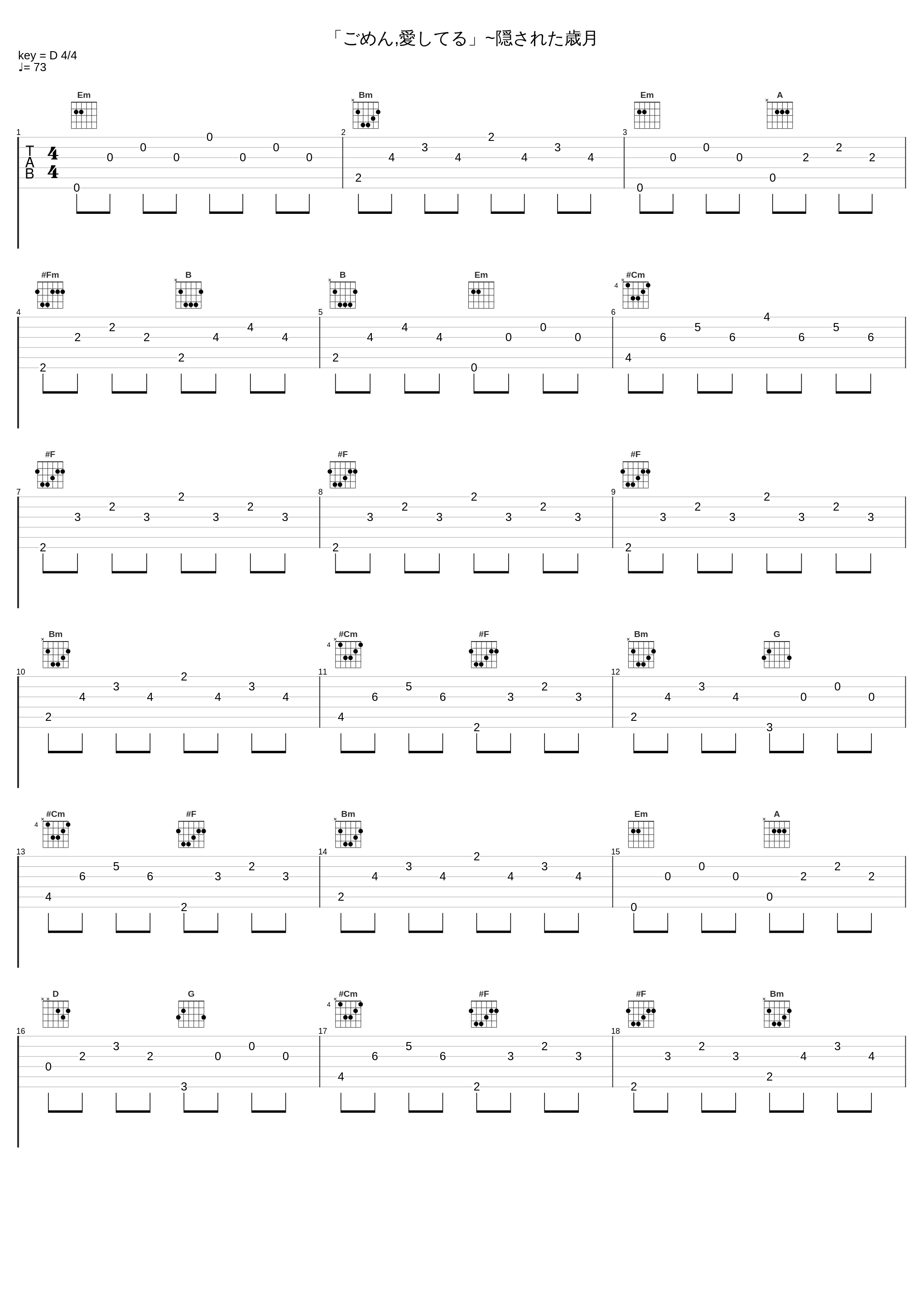 「ごめん,愛してる」~隠された歳月_中村由利子_1