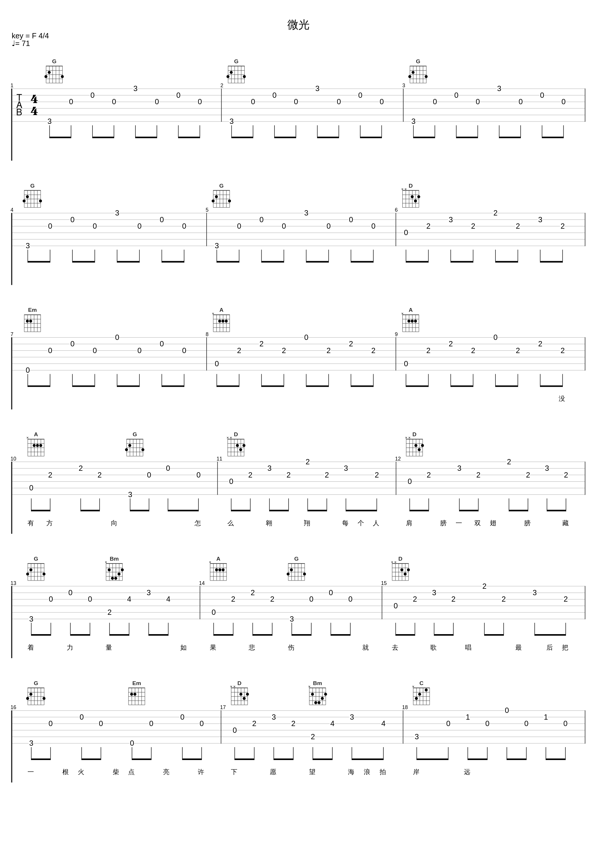 微光_F.I.R.飞儿乐团_1