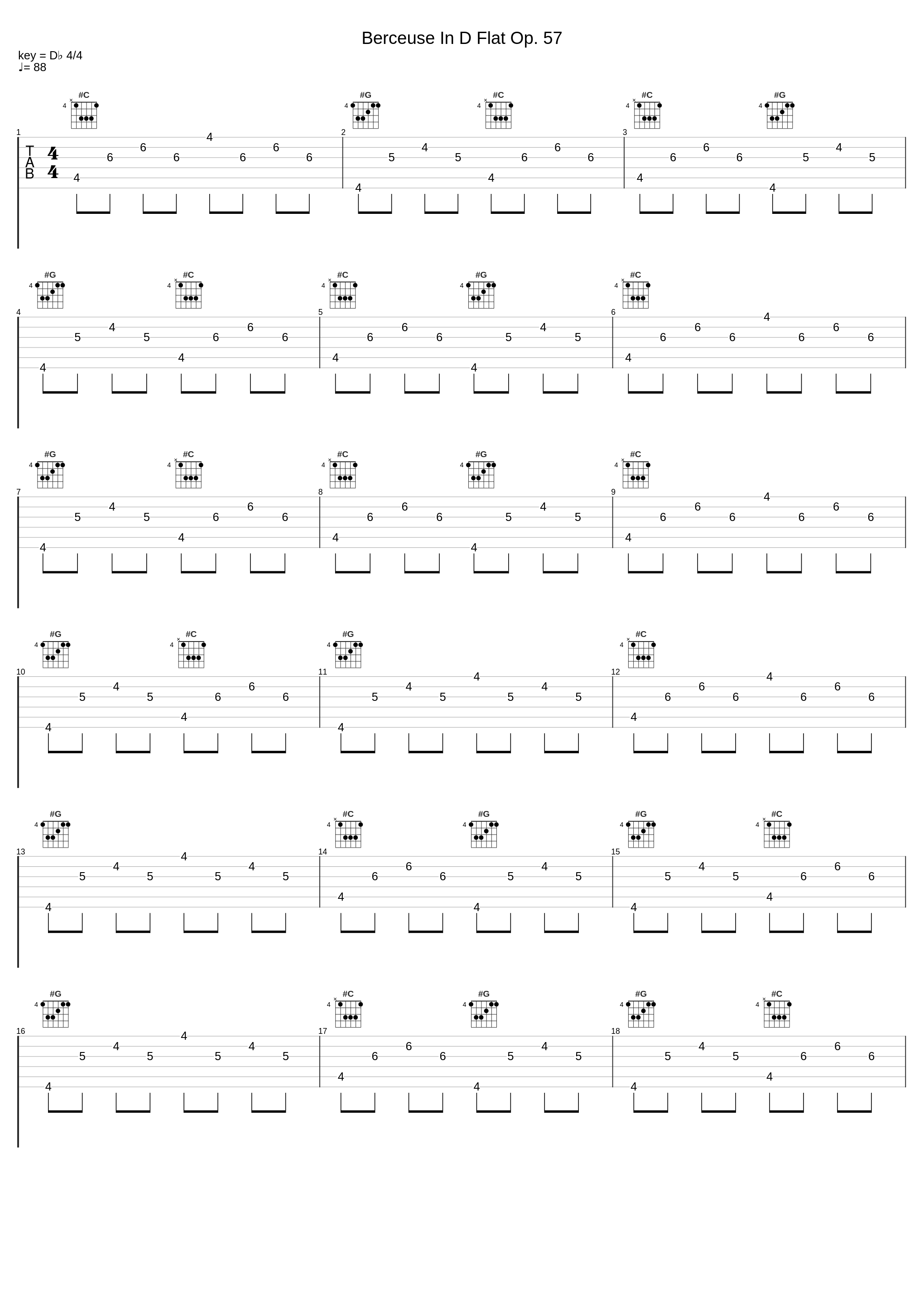 Berceuse In D Flat Op. 57_Frédéric Chopin_1