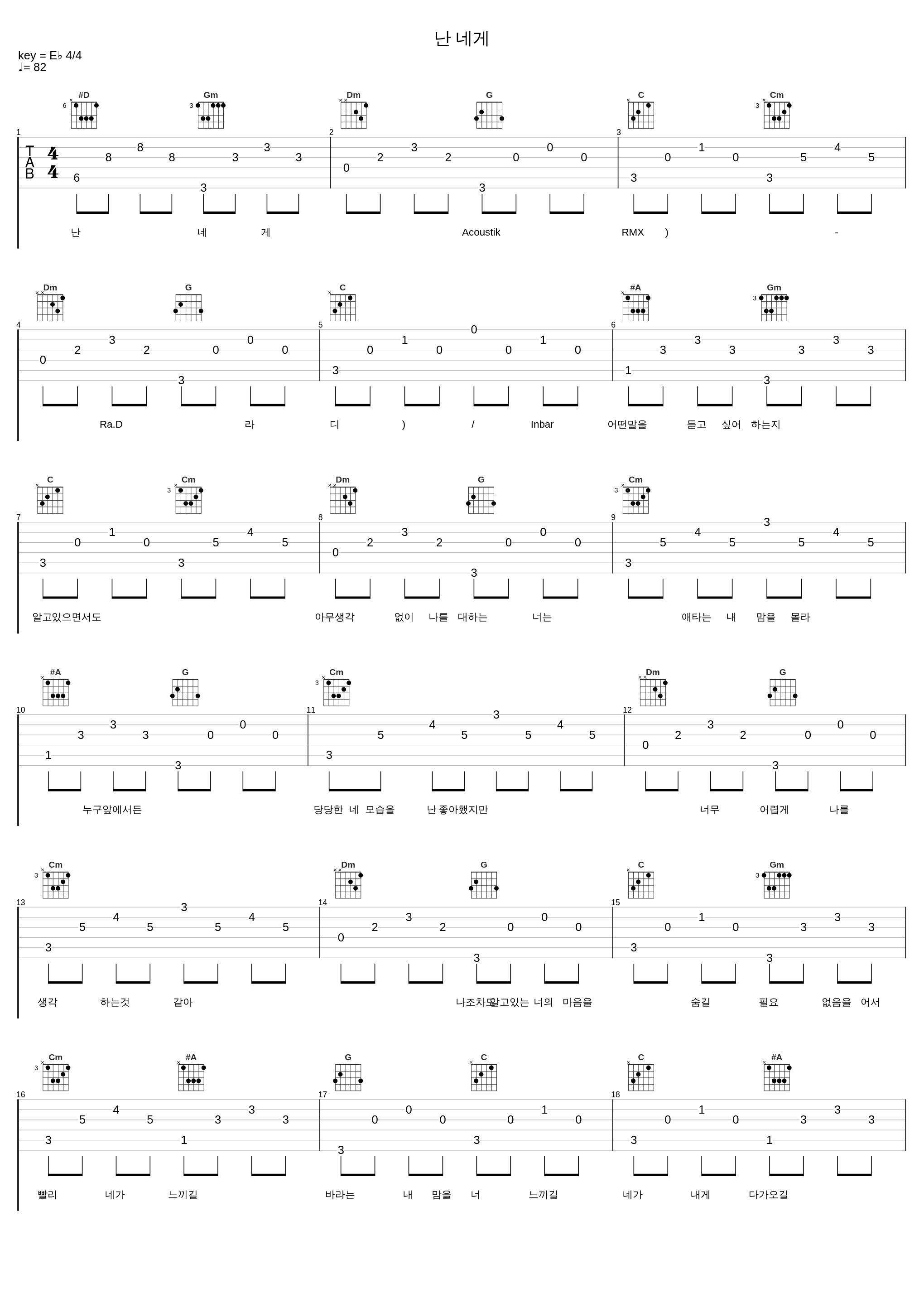 난 네게_Ra.D,Inbar_1