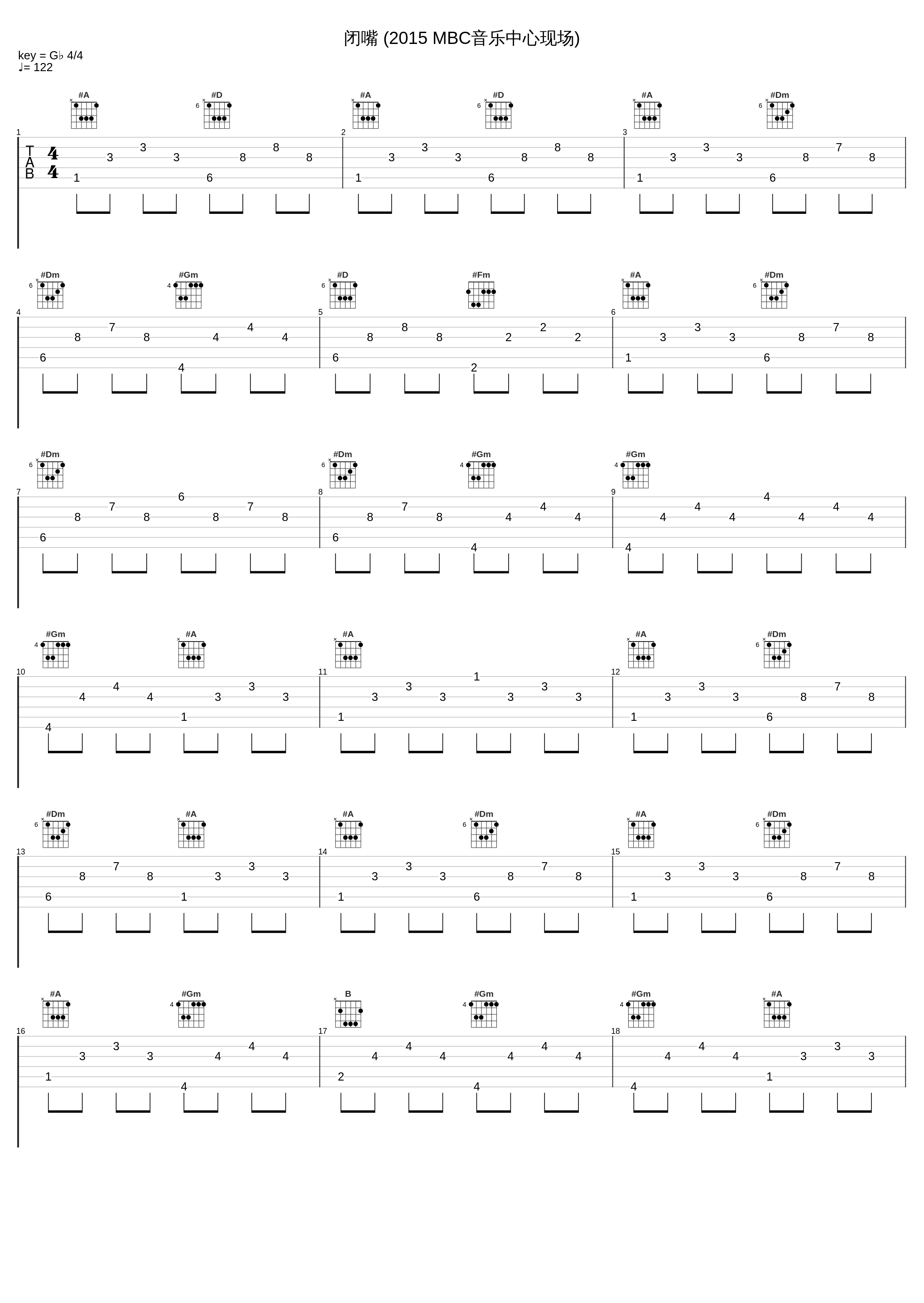 闭嘴 (2015 MBC音乐中心现场)_BaeChiGi,金保亨_1