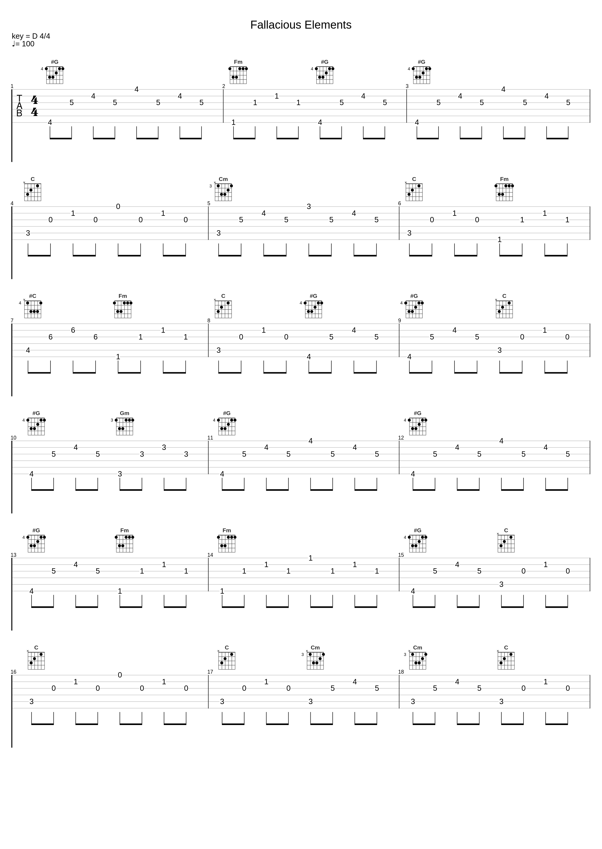 Fallacious Elements_ボイジャー_1