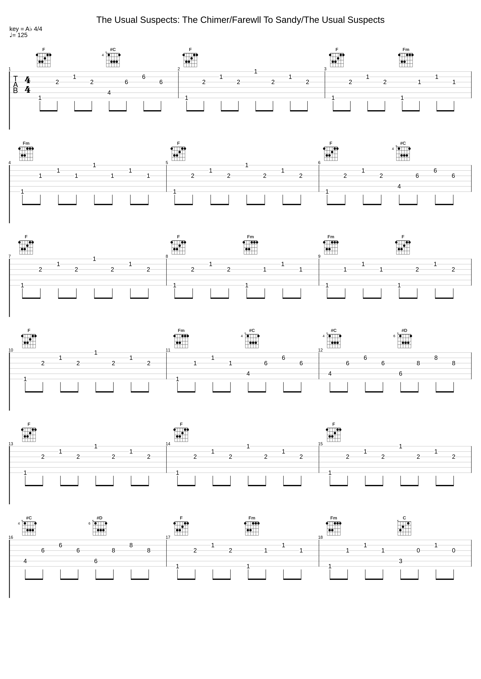 The Usual Suspects: The Chimer/Farewll To Sandy/The Usual Suspects_Déanta_1