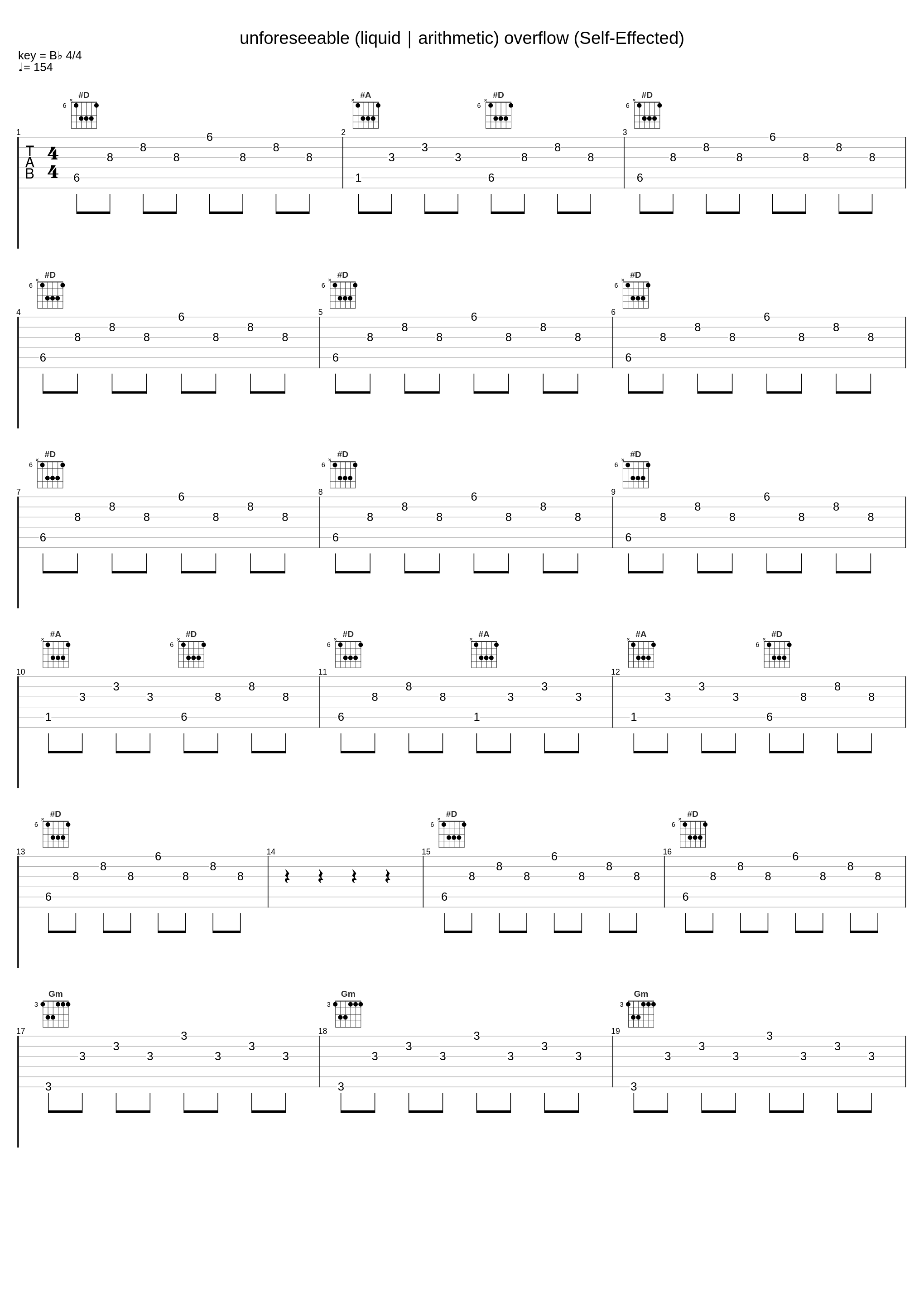 unforeseeable (liquid｜arithmetic) overflow (Self-Effected)_かめりあ_1