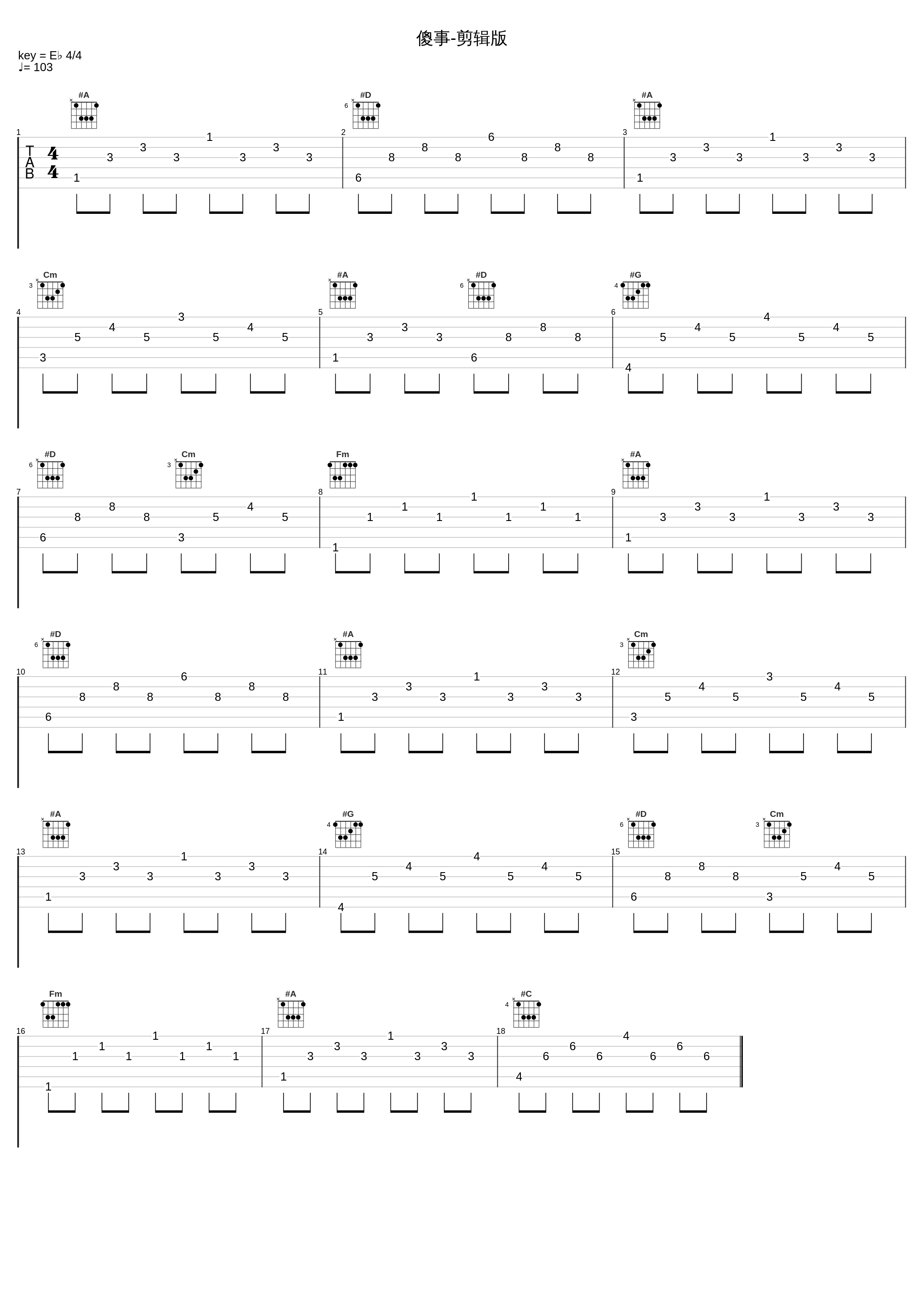 傻事-剪辑版_金池_1