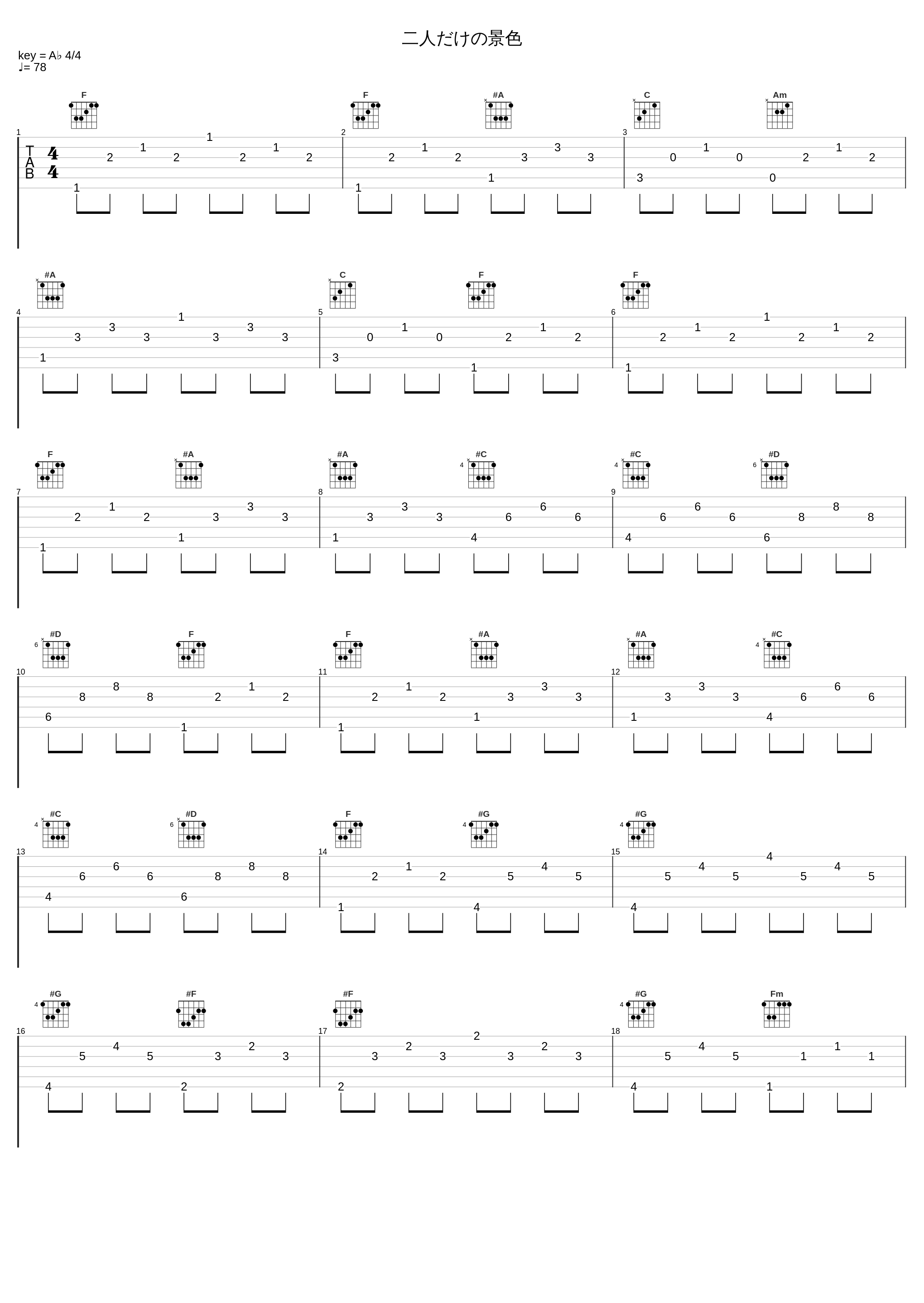 二人だけの景色_やなぎなぎ_1