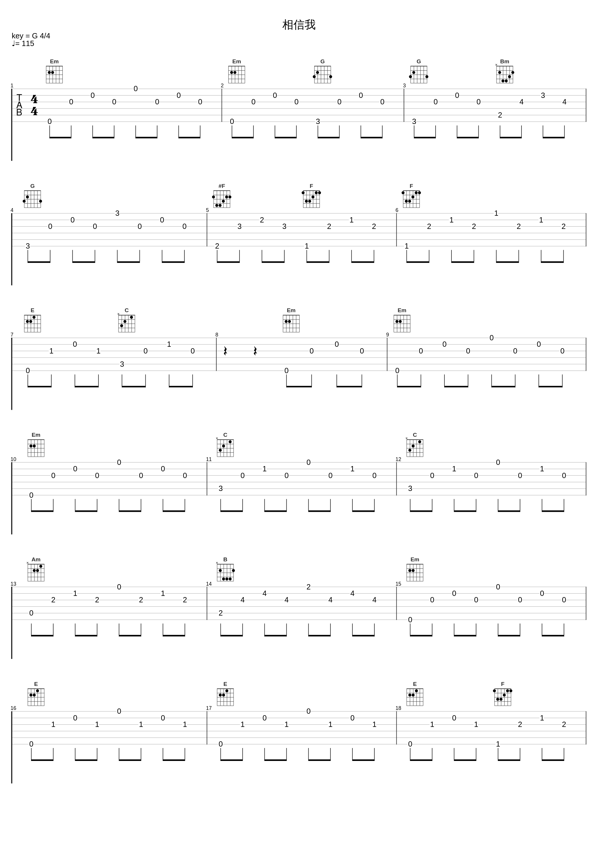 相信我_零点乐队_1