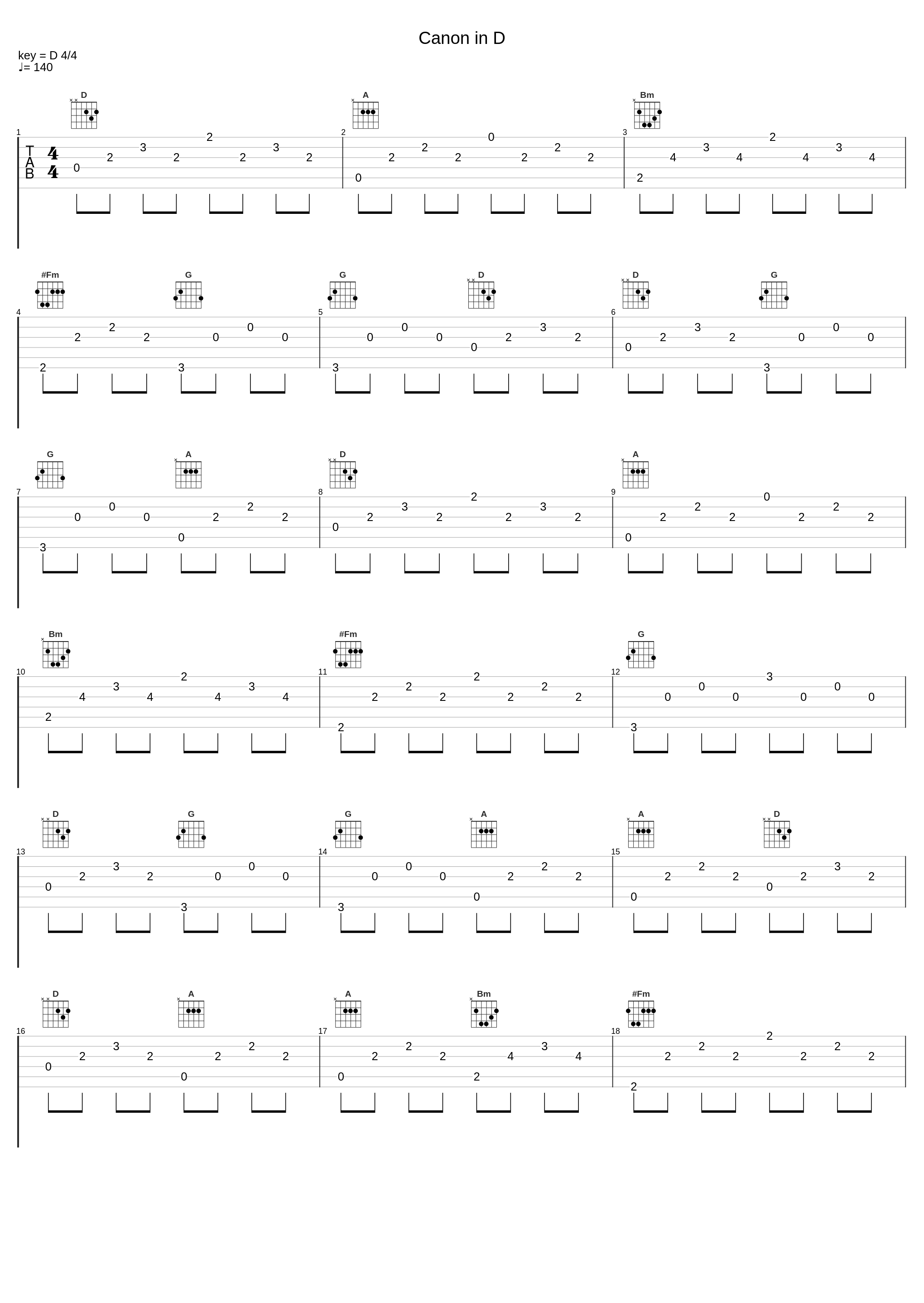 Canon in D_Yaeldd,Johann Pachelbel_1