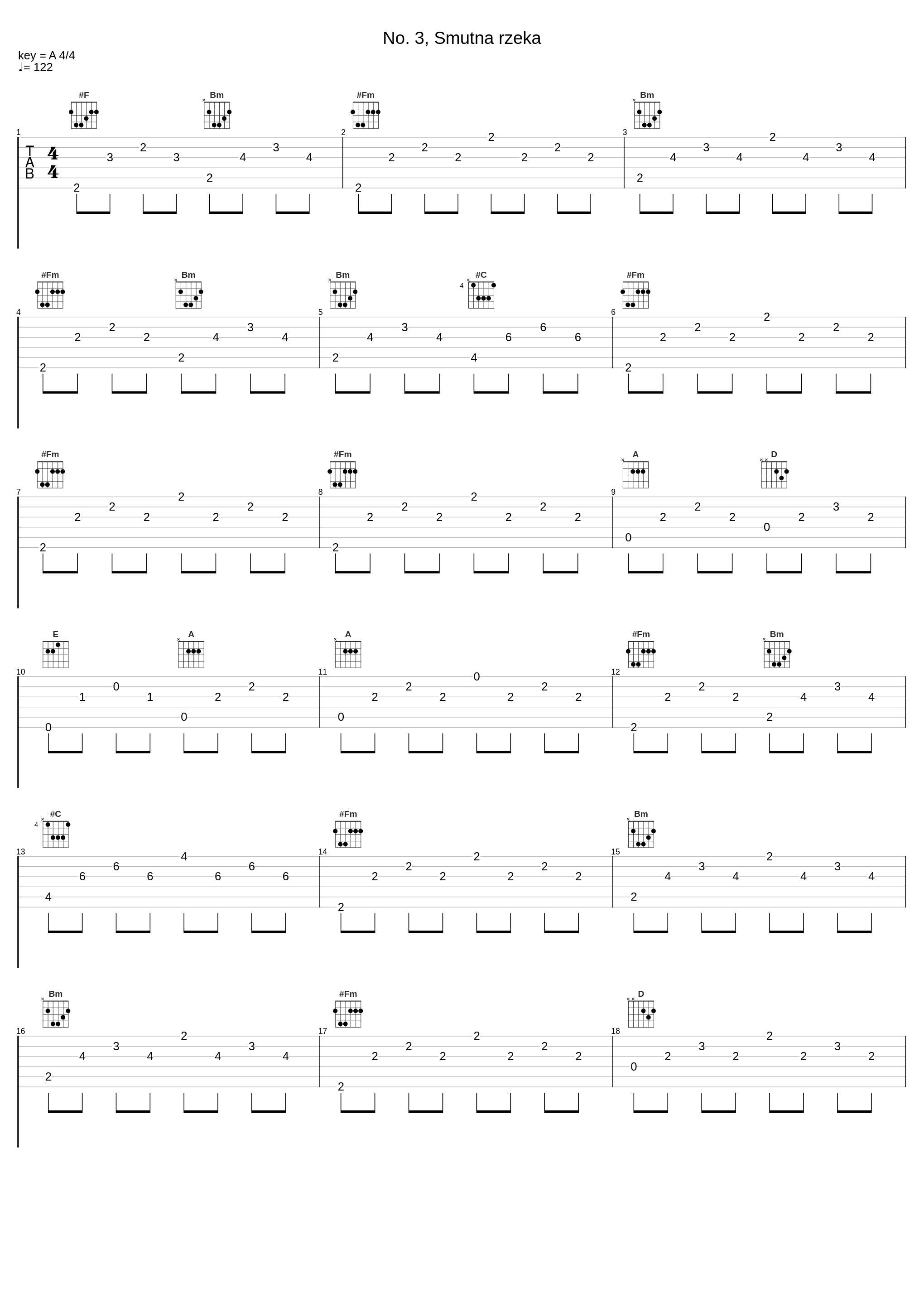 No. 3, Smutna rzeka_Frédéric Chopin_1