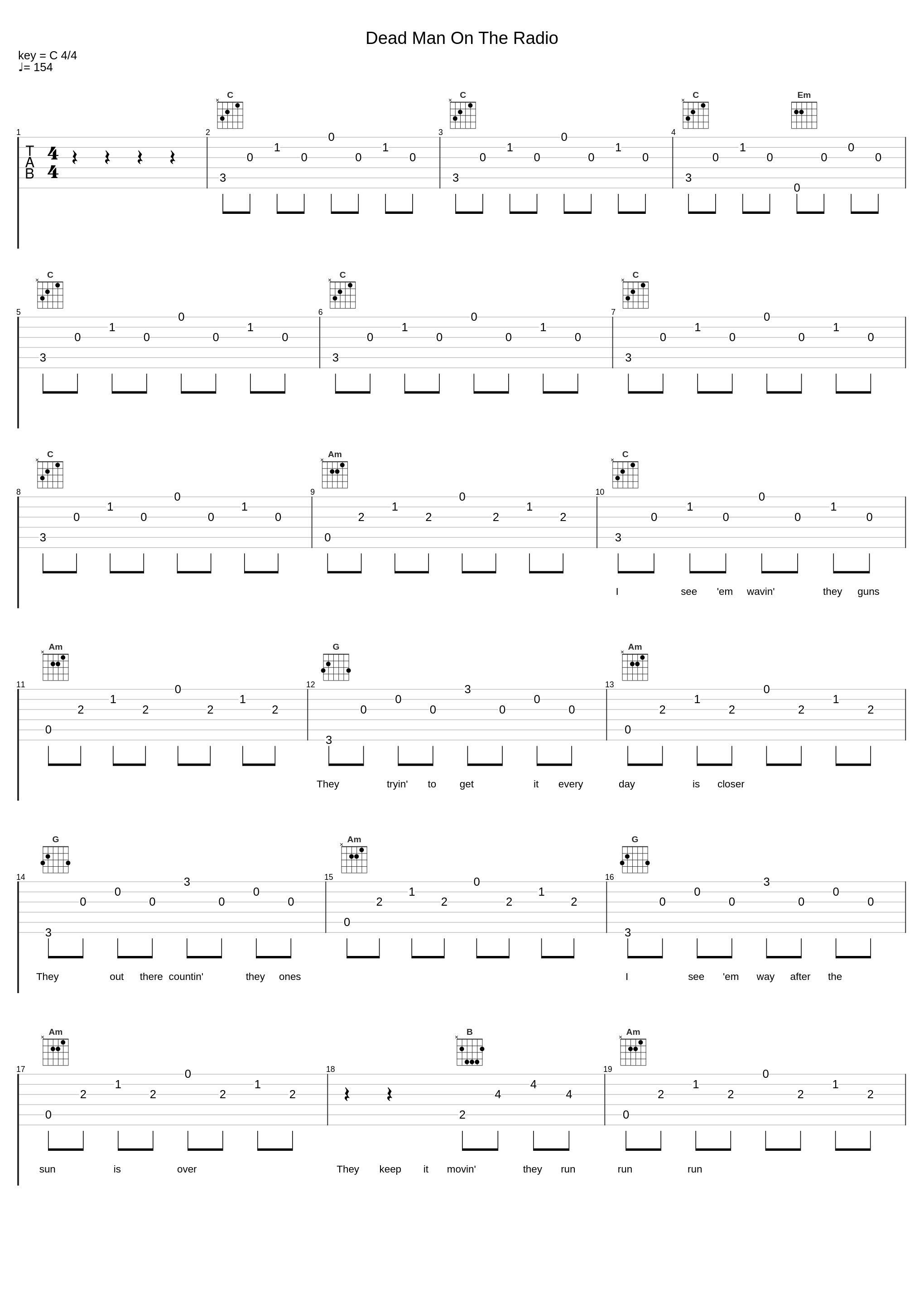 Dead Man On The Radio_One Block Radius_1