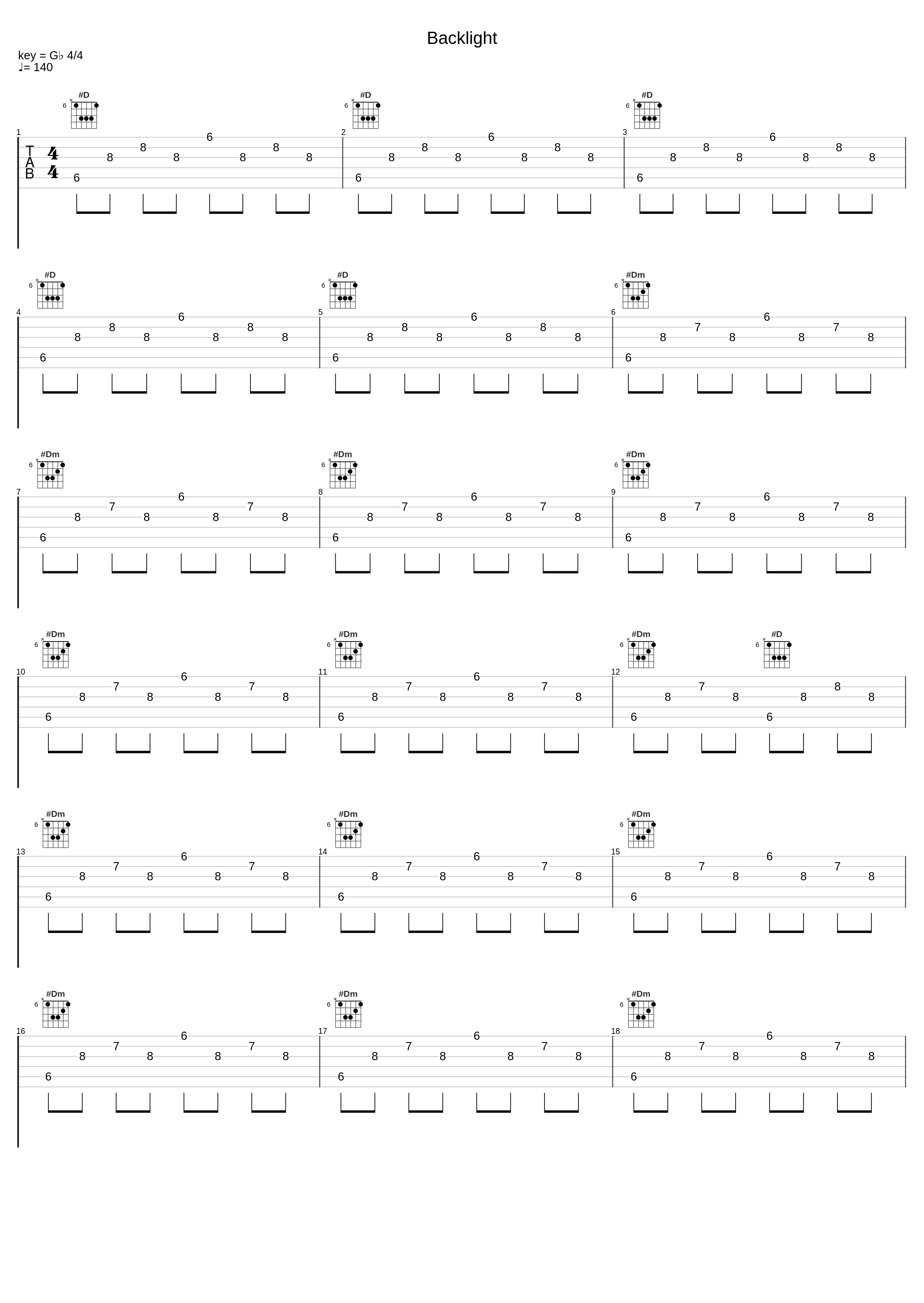 Backlight_4 Strings_1