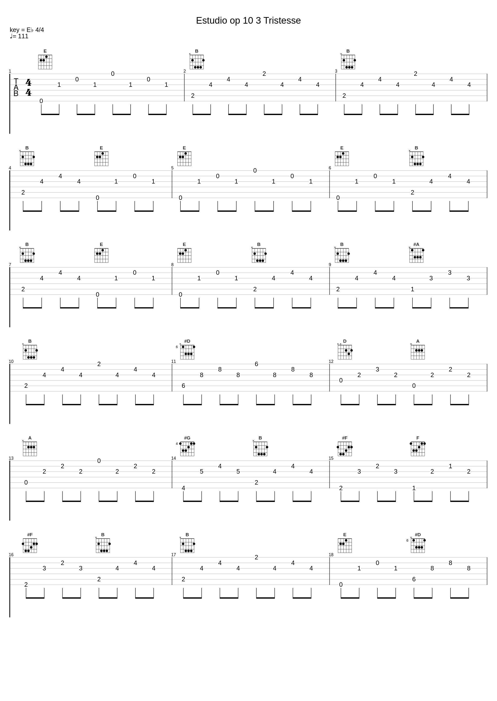 Estudio op 10 3 Tristesse_Frédéric Chopin_1