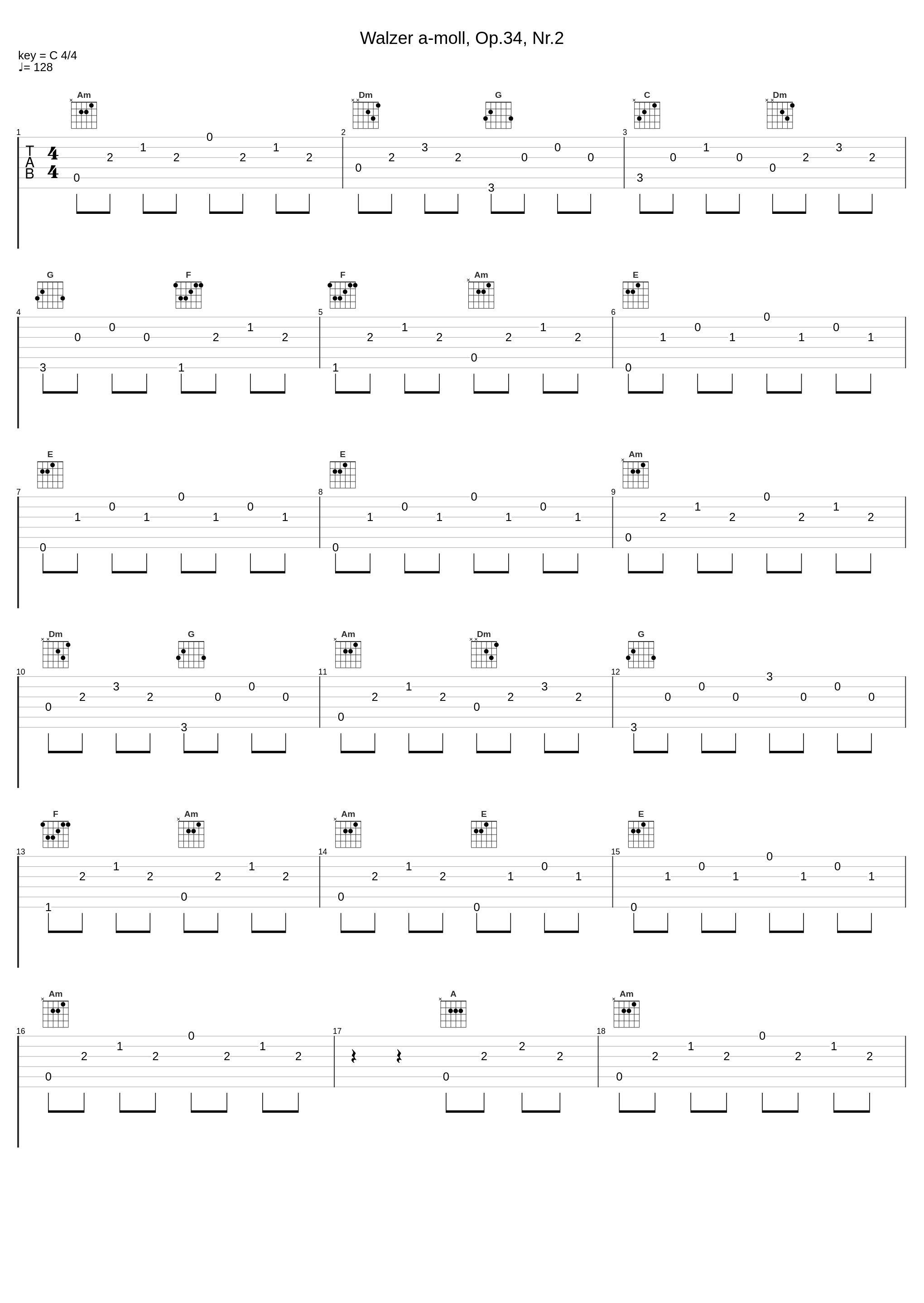 Walzer a-moll, Op.34, Nr.2_Frédéric Chopin_1