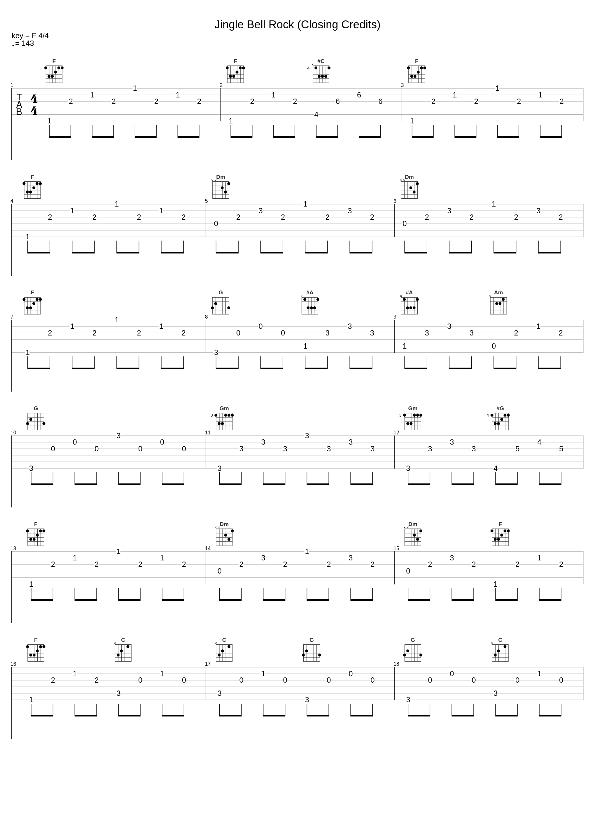 Jingle Bell Rock (Closing Credits)_Jiang Zi Long,Bertie Higgins_1