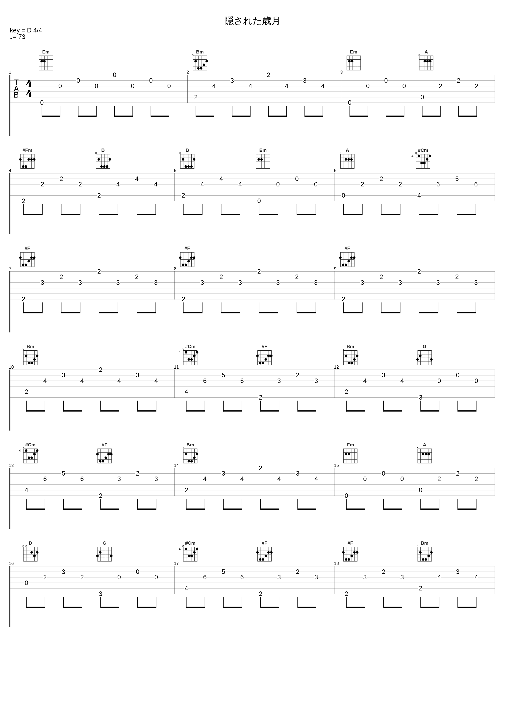 隠された歳月_中村由利子_1