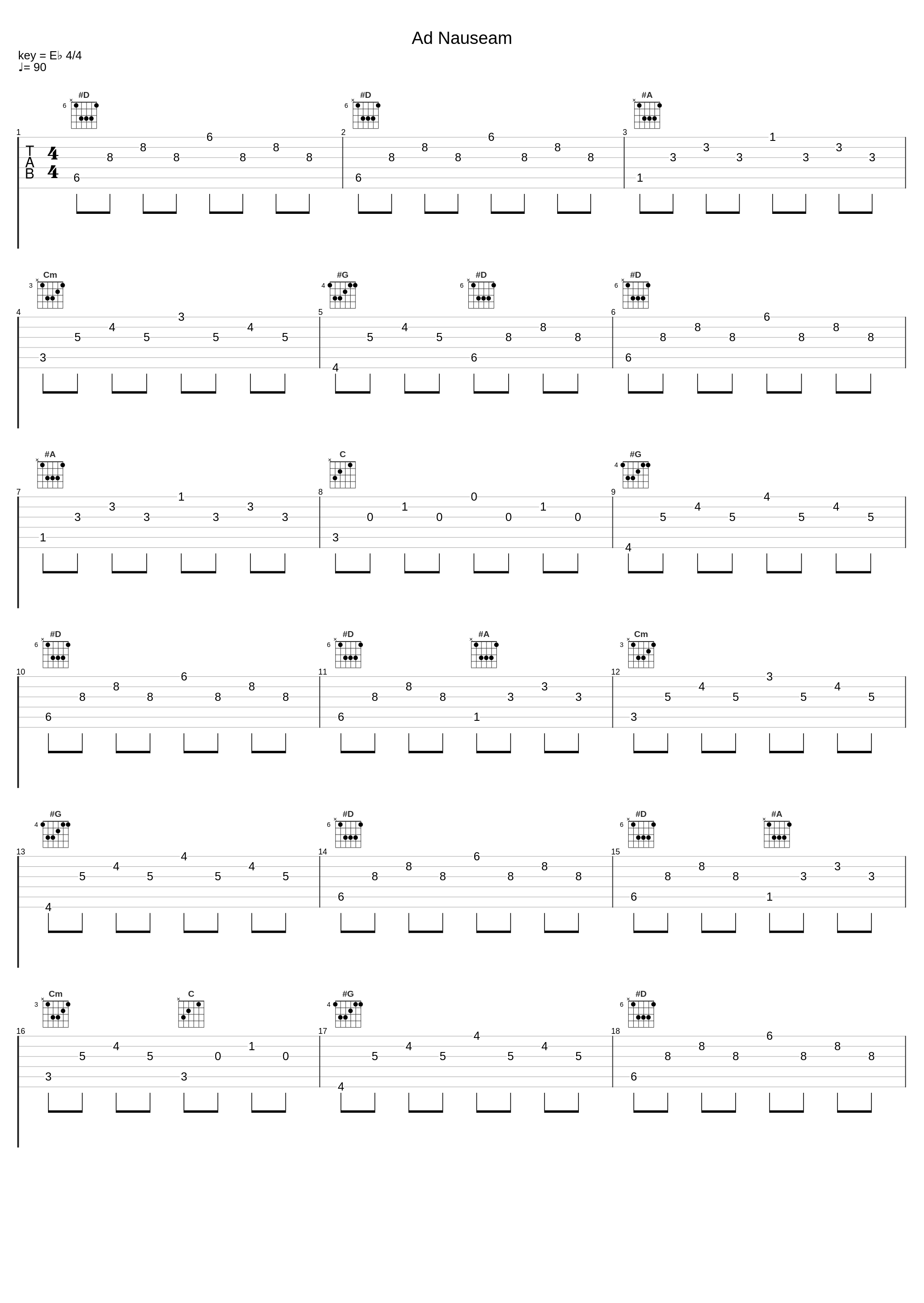 Ad Nauseam_Three Chord Society_1