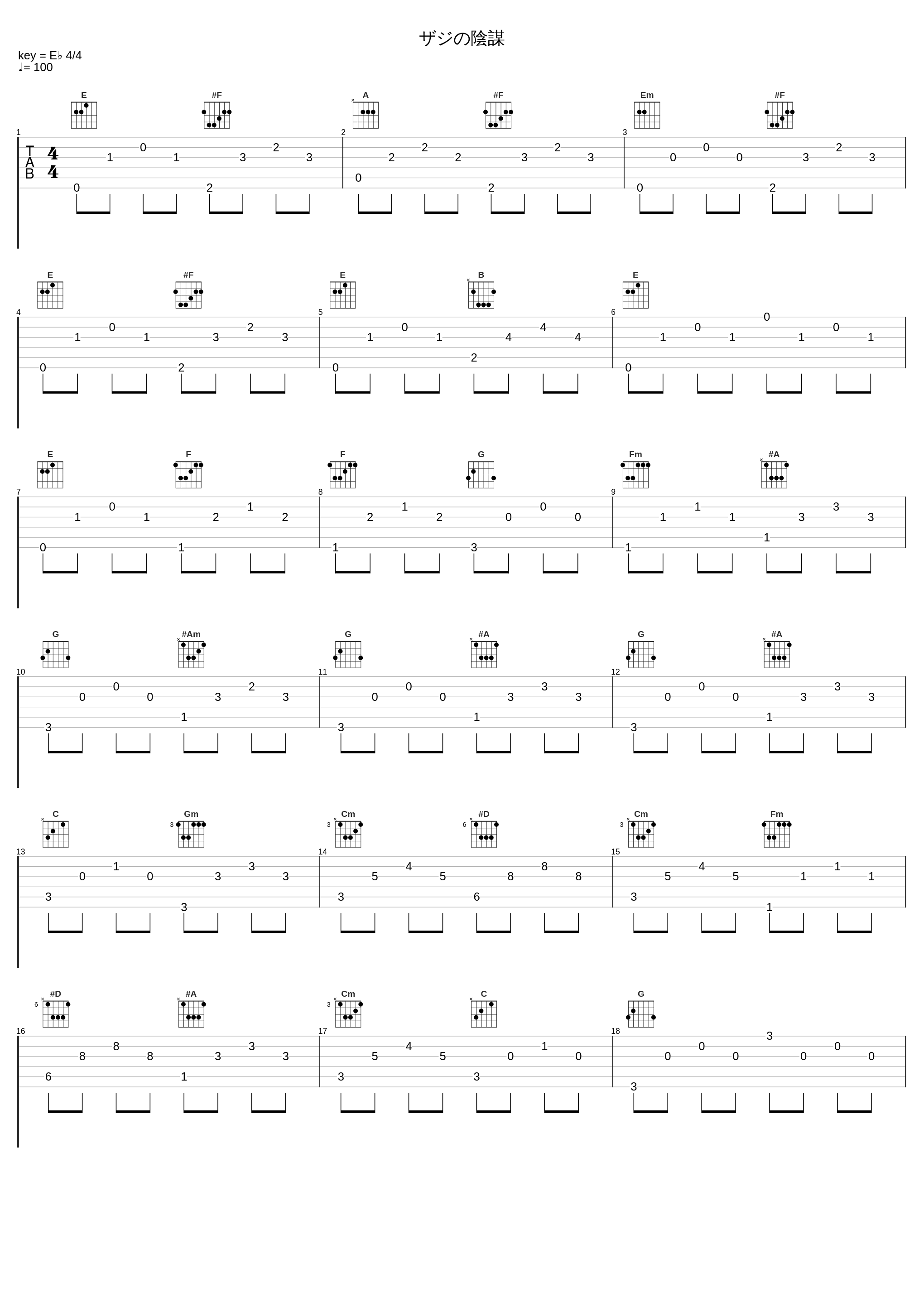 ザジの陰謀_瀬川英史_1