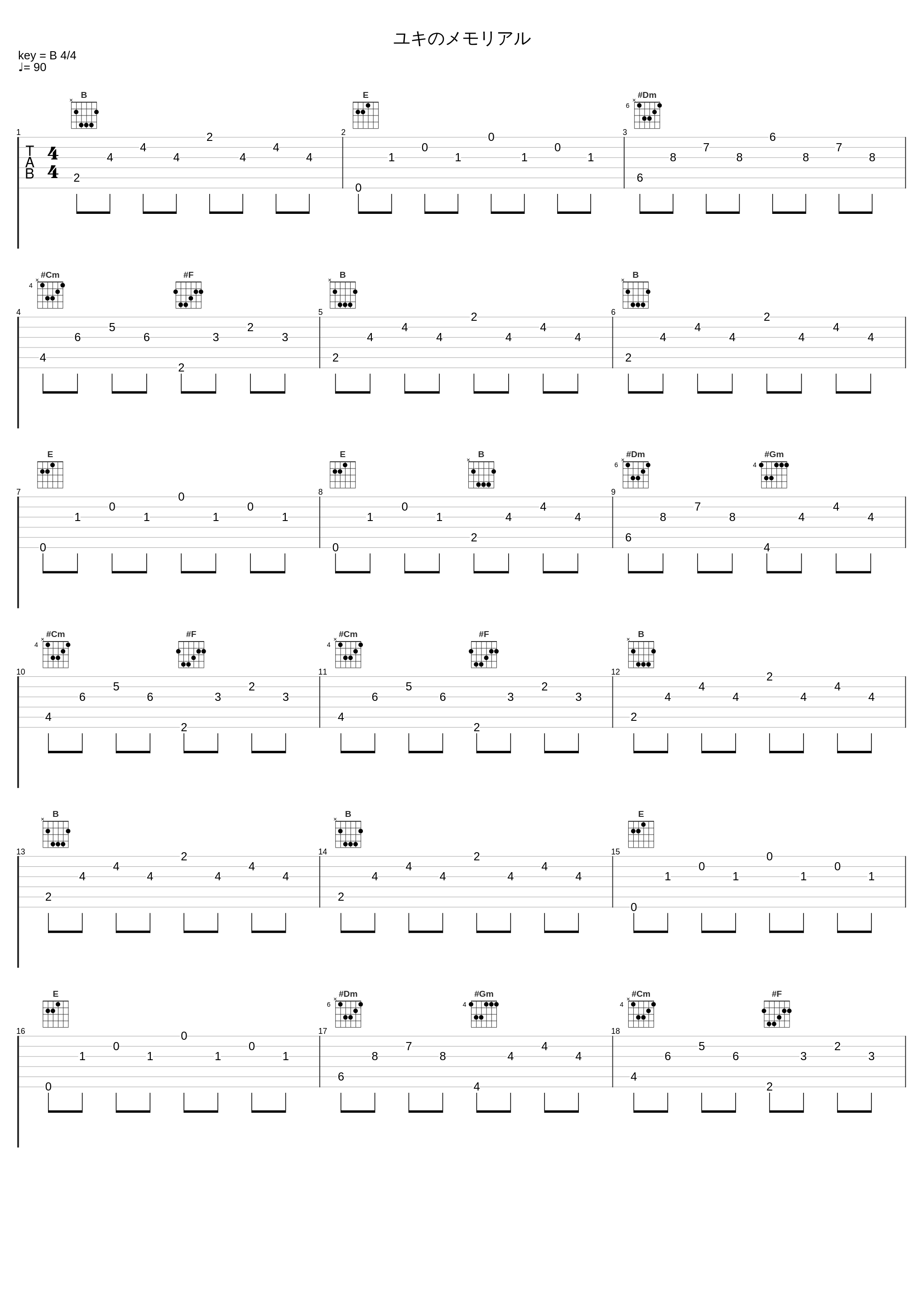 ユキのメモリアル_歌愛ユキ_1