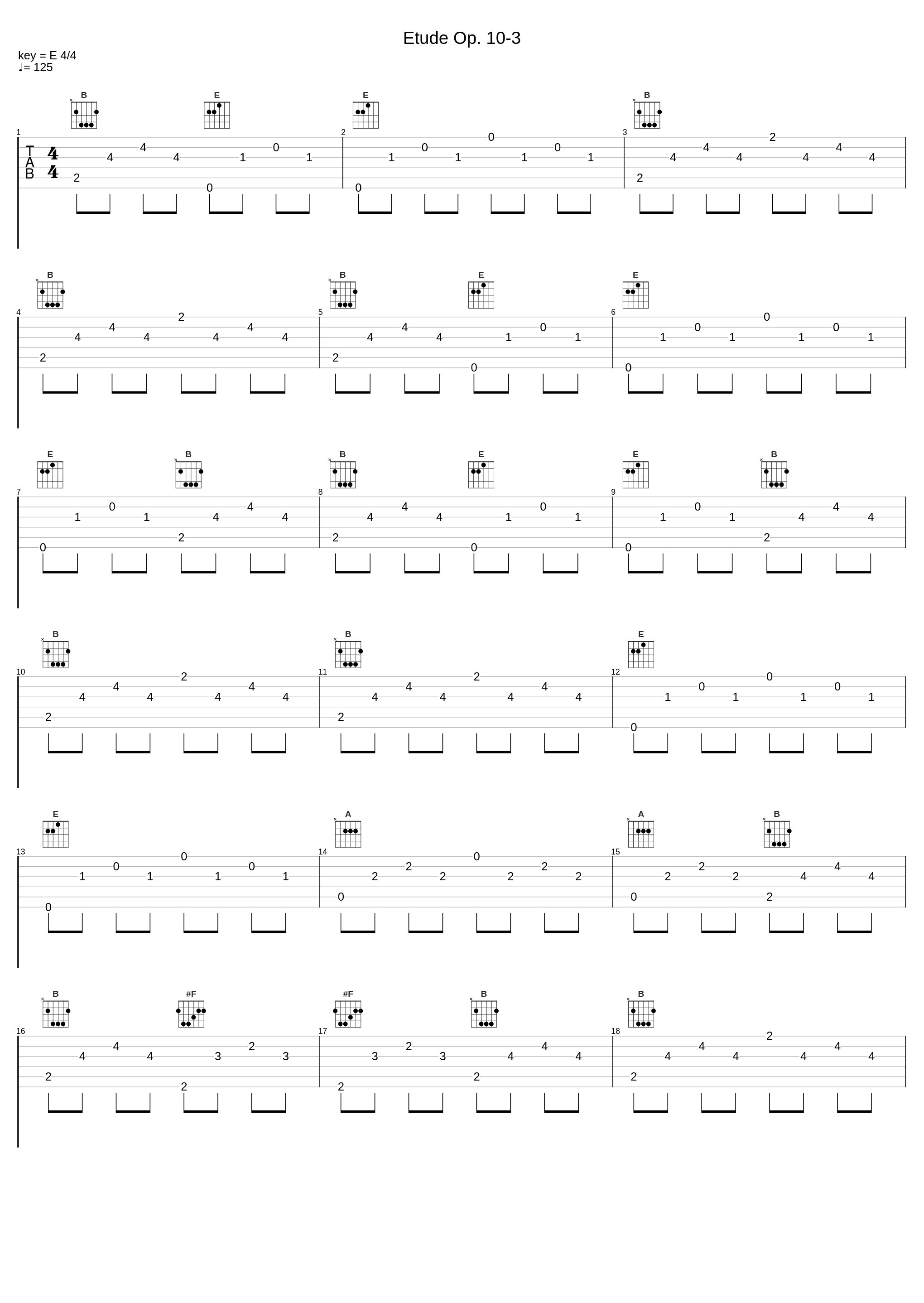 Etude Op. 10-3_Frédéric Chopin_1