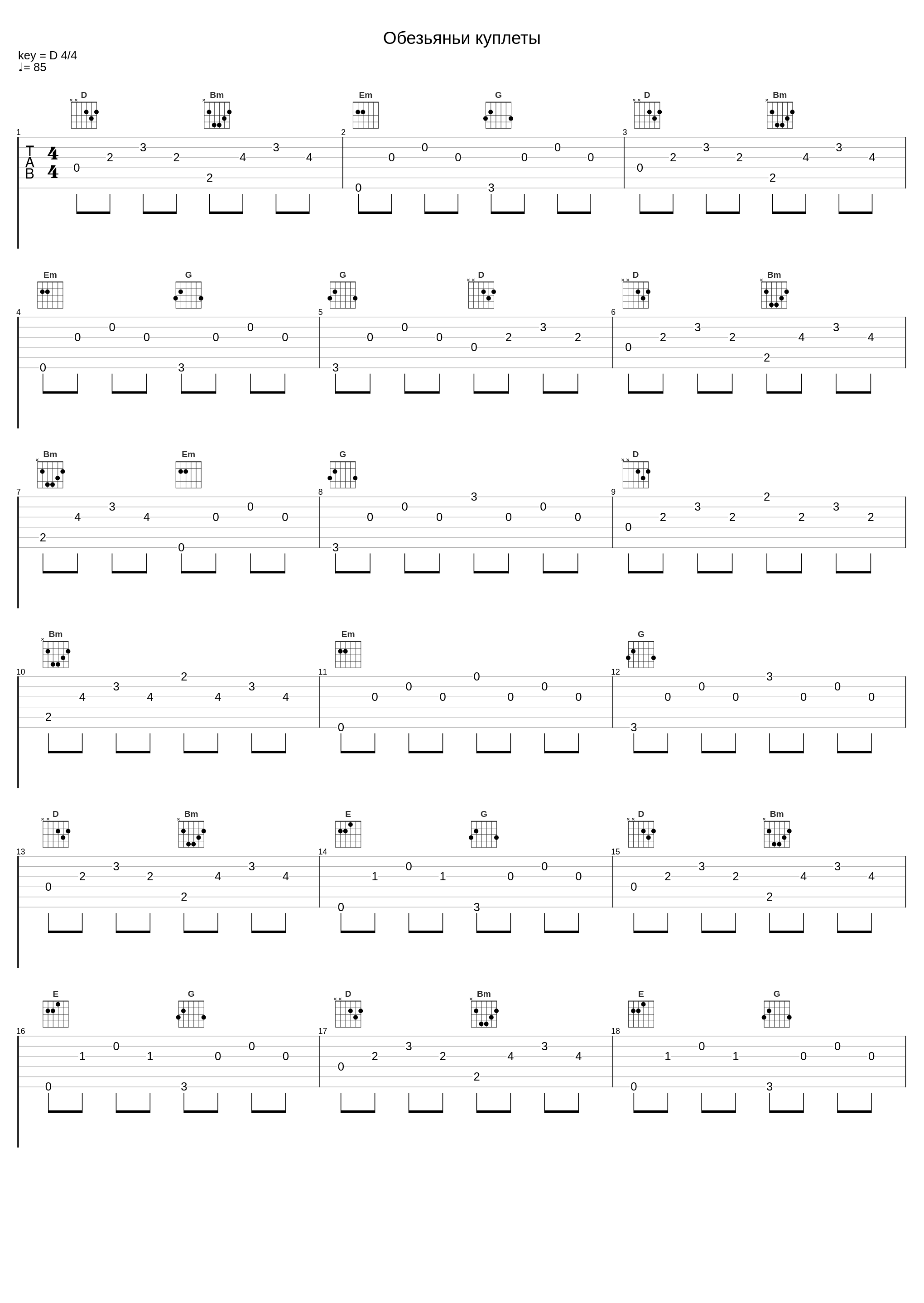 Обезьяньи куплеты_7Раса_1