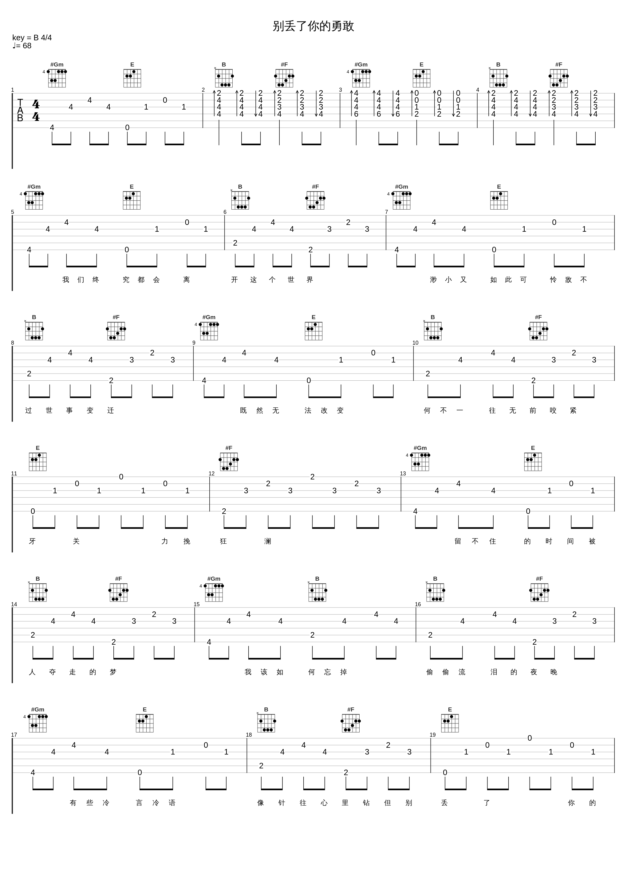 别丢了你的勇敢_陆虎_1