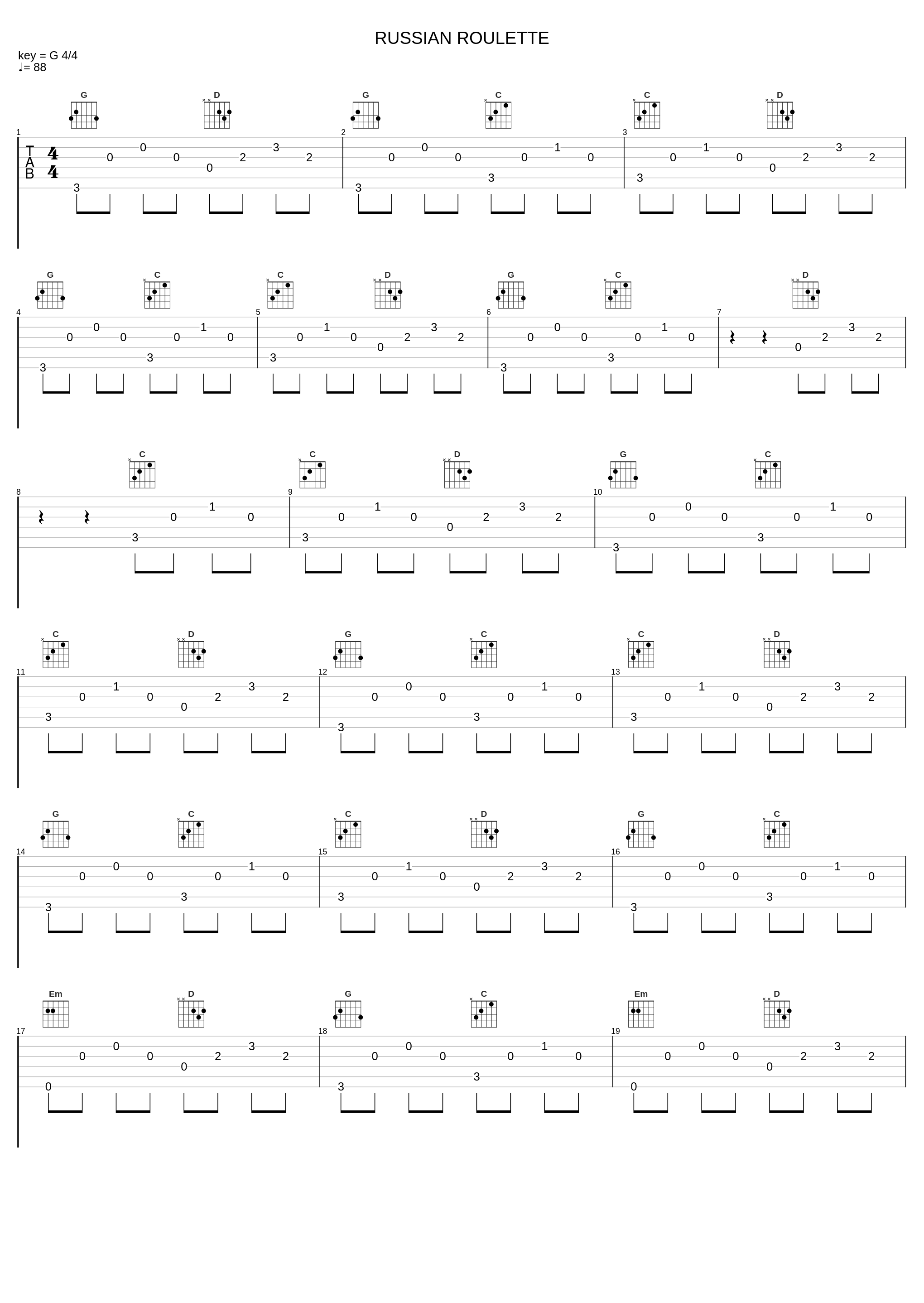 RUSSIAN ROULETTE_Ryan Oakes_1