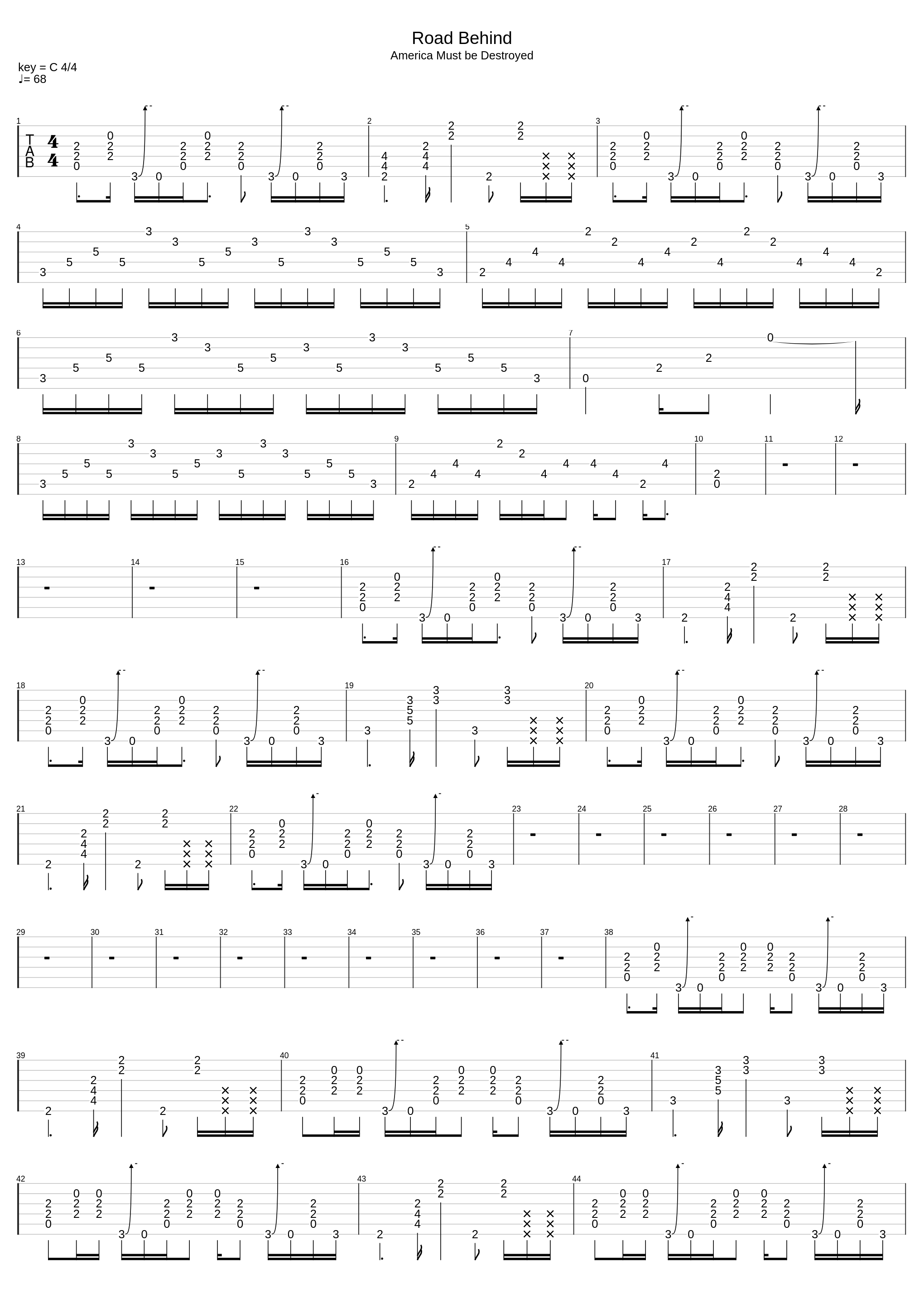 The Road Behind_Gwar_1