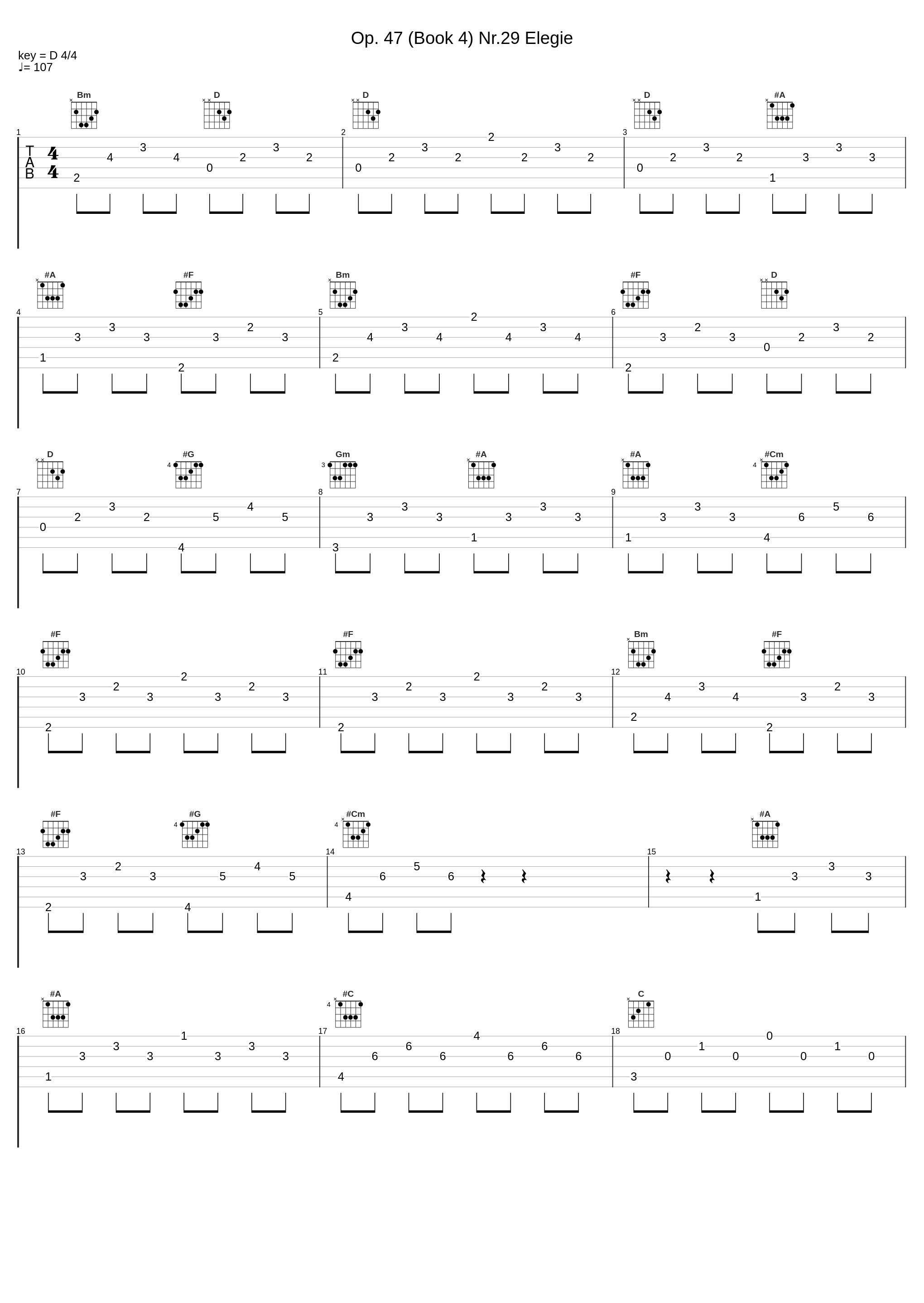 Op. 47 (Book 4) Nr.29 Elegie_Gottfried,Edvard Grieg,HEMETSBERGER_1