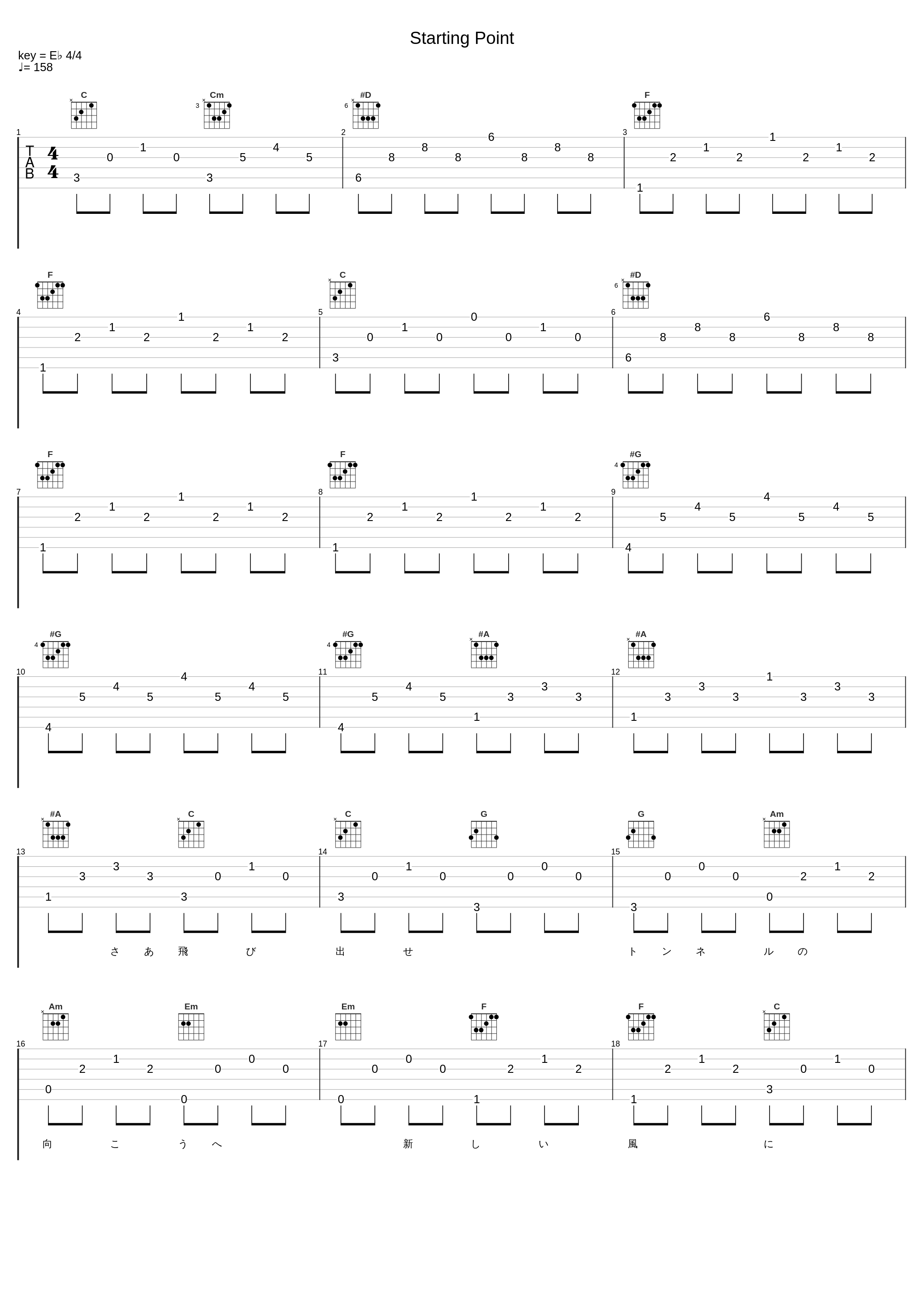 Starting Point_和田光司,前田爱,太田美知彦_1