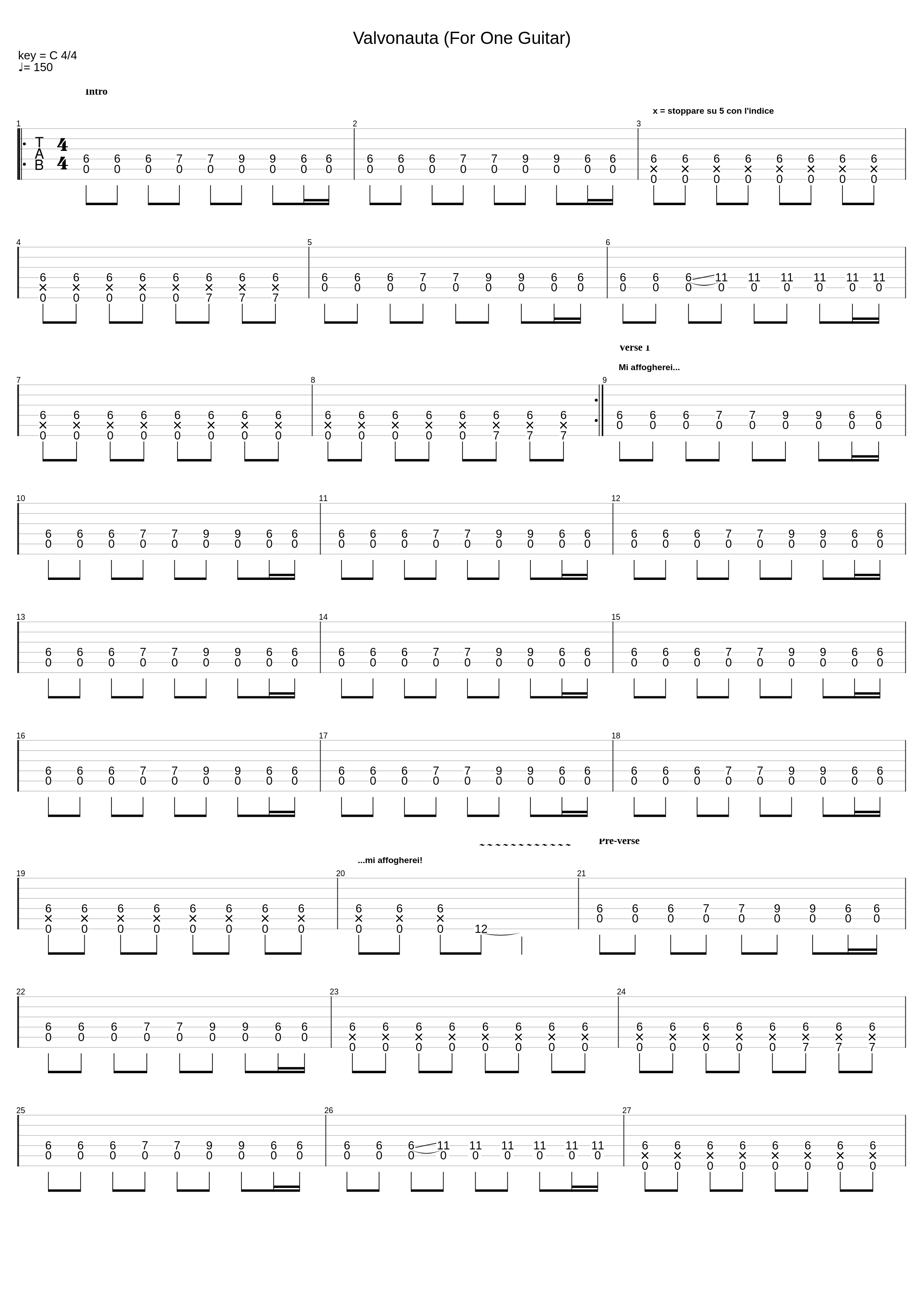 Valvonauta (For One Guitar)_Verdena_1