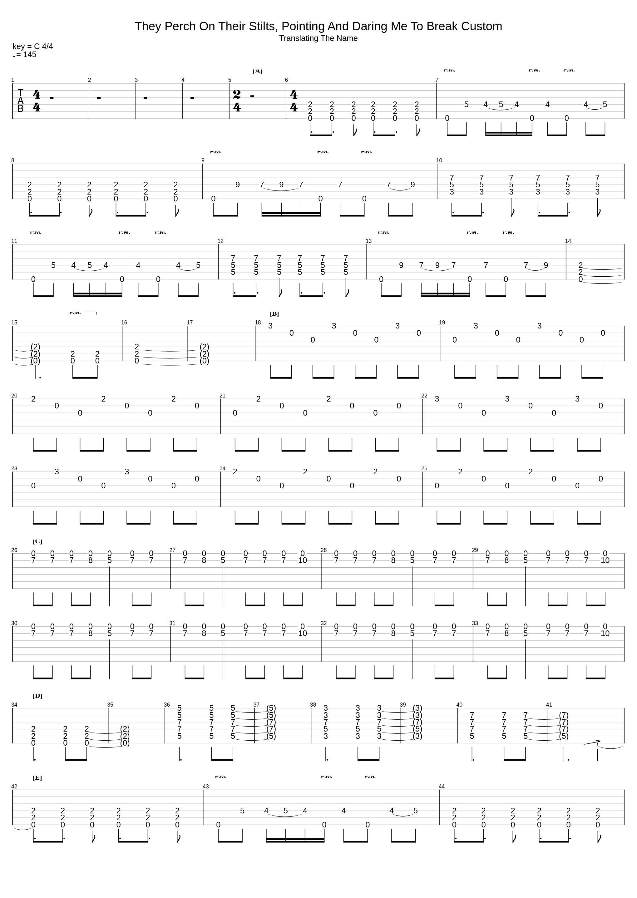They Perched On Their Stilts, Pointing And Daring Me To Break Custom Cover_Saosin_1