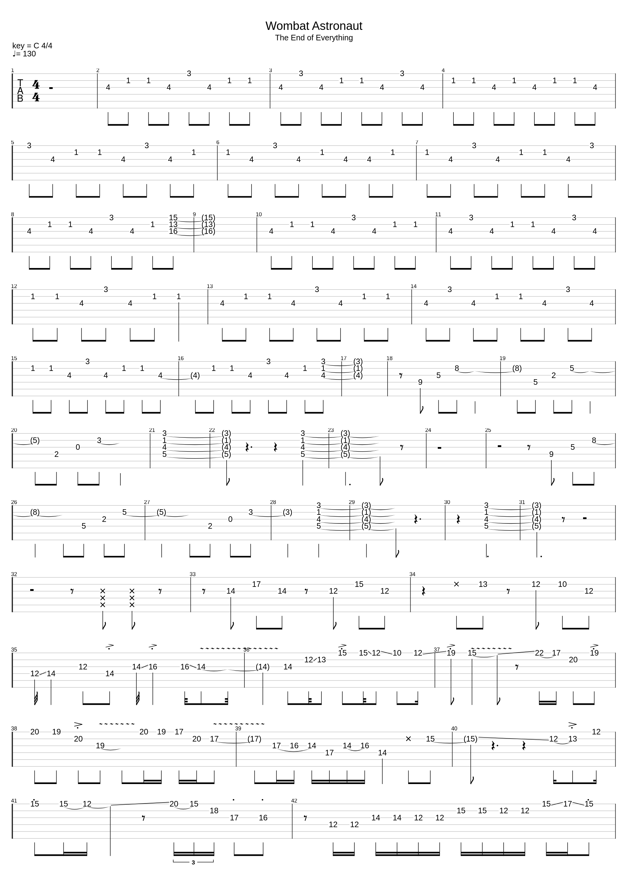 Wombat Astronaut (Beyond The Burrow)_Plini_1